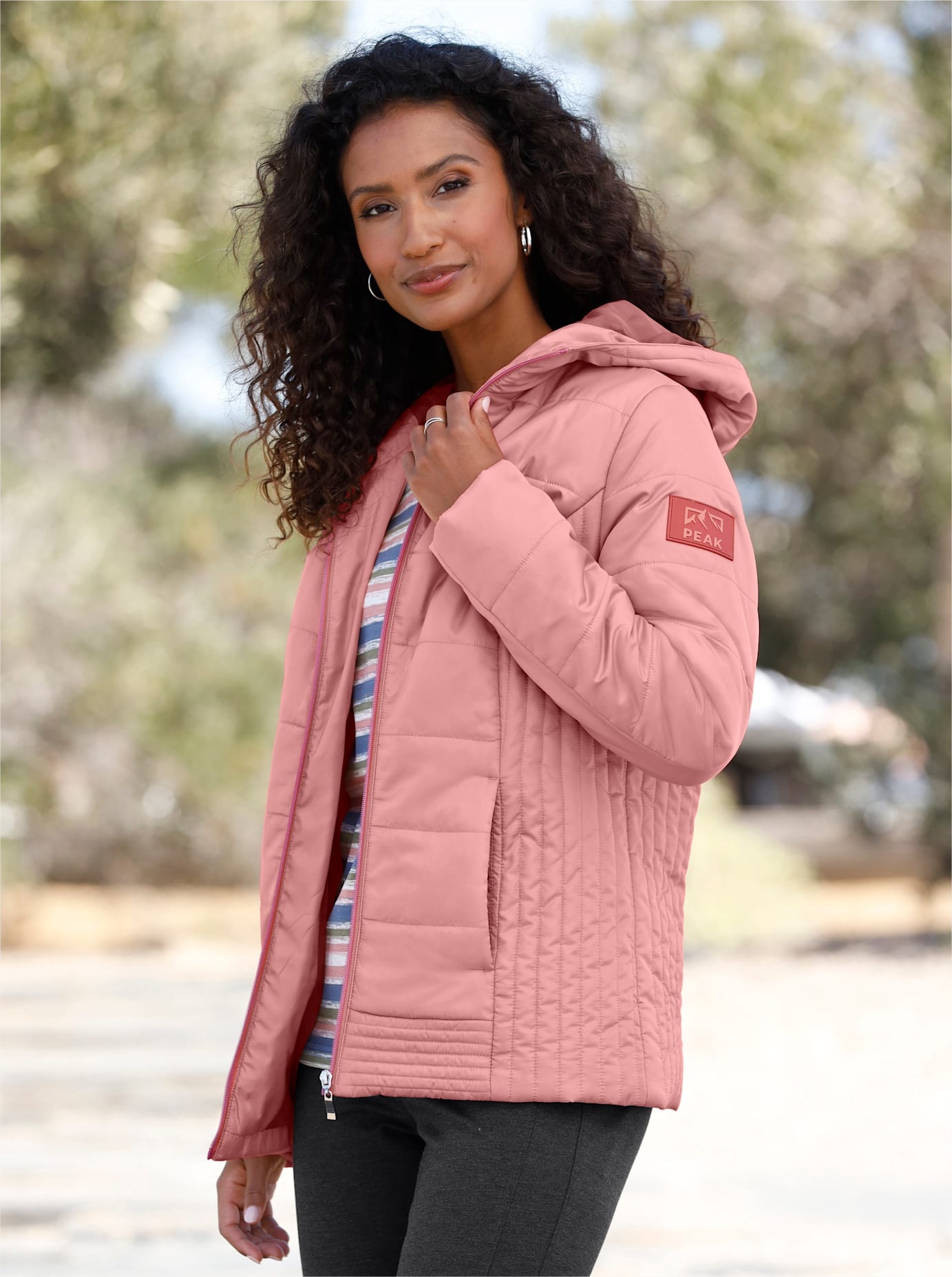 heine Steppjacke mit Kapuze
