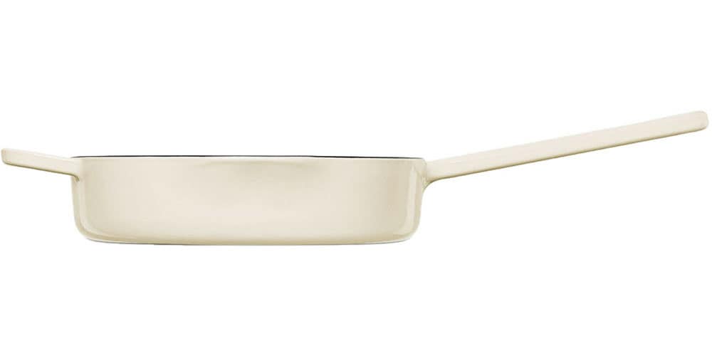 Fissler Bratpfanne »Moments Collection Gusseisen, Pfanne, rund, Schüttrand mit Ausgießern«, Gusseisen, (1 tlg.), Aroma-Bratfläche mit natürlichem Antihafteffekt