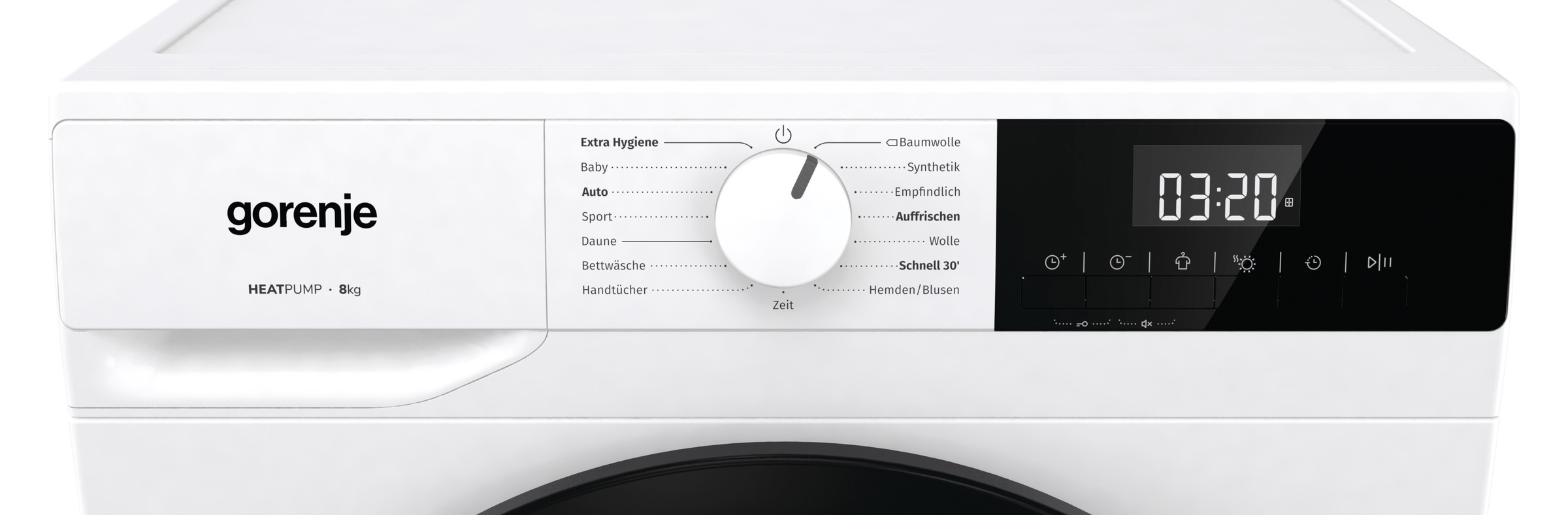 GORENJE Wärmepumpentrockner »WaveDHNE82«, 8 kg, TwinAir - effizienteres Trocknen