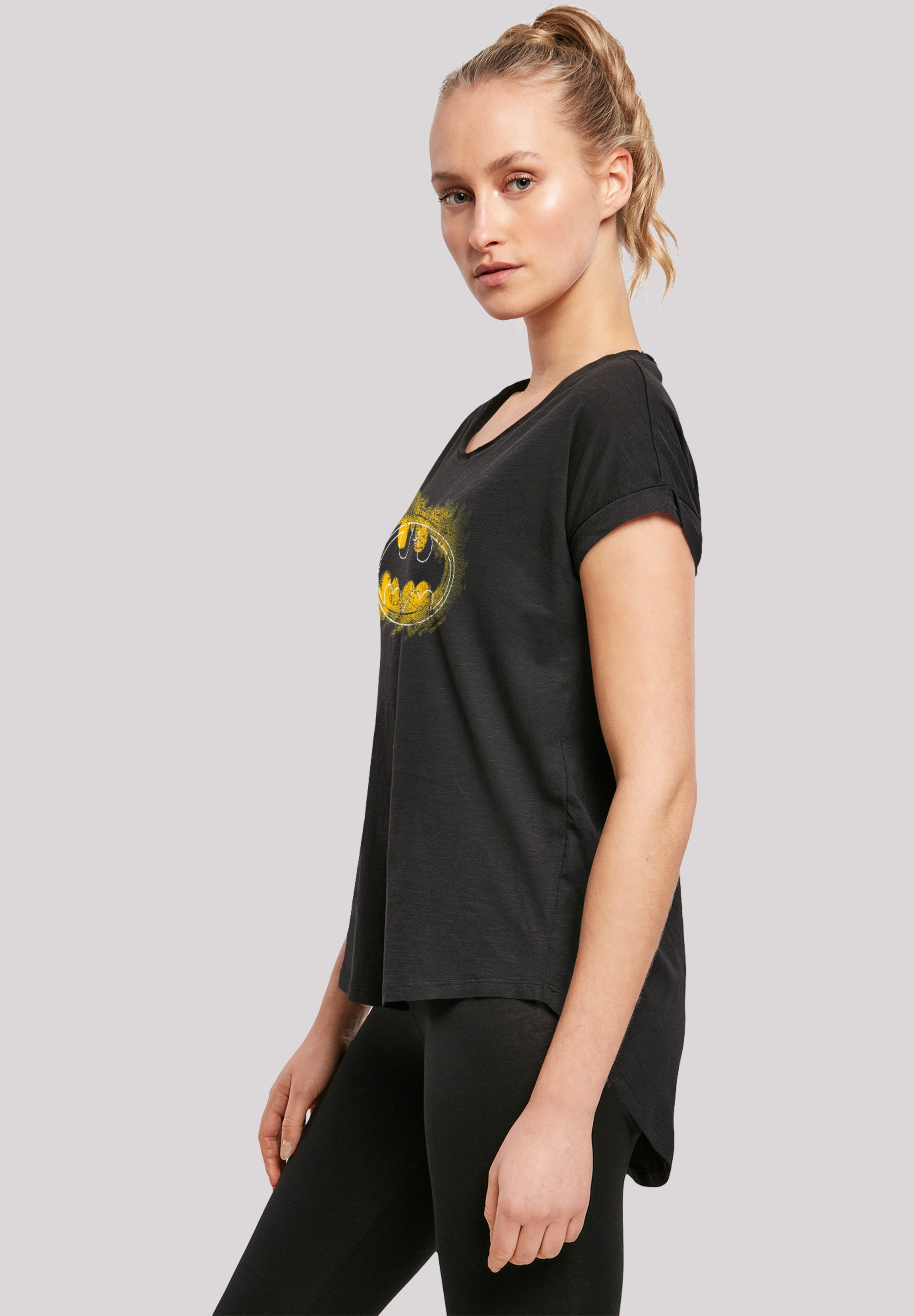 F4NT4STIC T-Shirt »DC Comics Batman Spray Logo«, Print