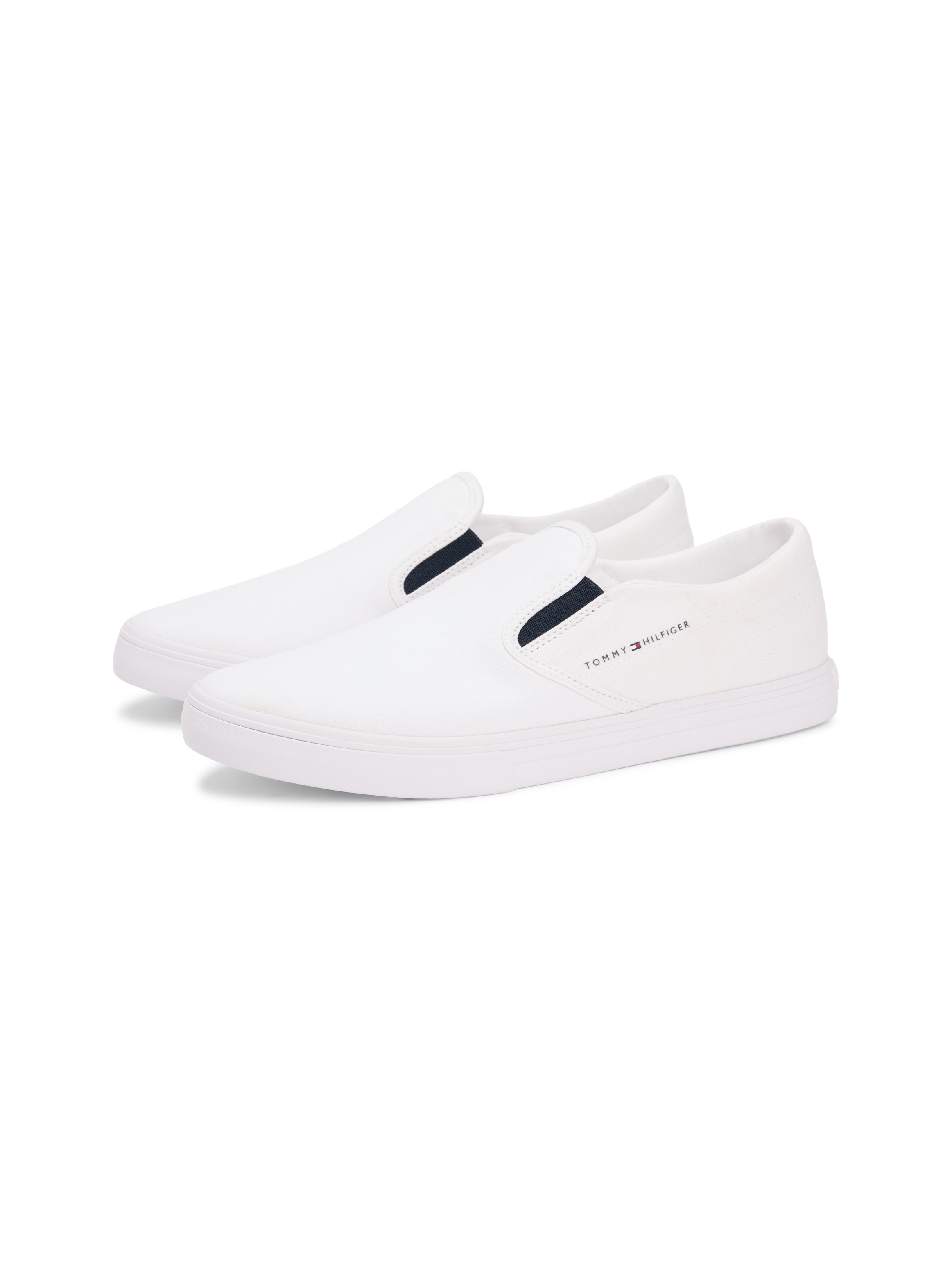 Tommy Hilfiger Slip-On Sneaker »VULC CORE SLIP ON«  Freizeitschuh, Halbschuh, Slipper mit seitlichem Logoschriftzug
