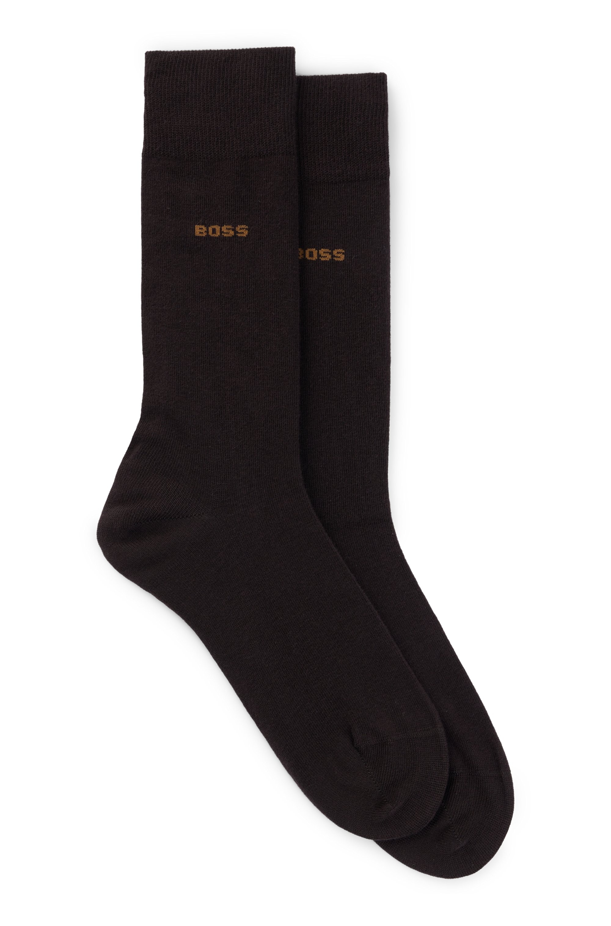 BOSS Businesssocken »2P RS Uni CC«, (Packung, 2 Paar, 2er), mit Markenlogo