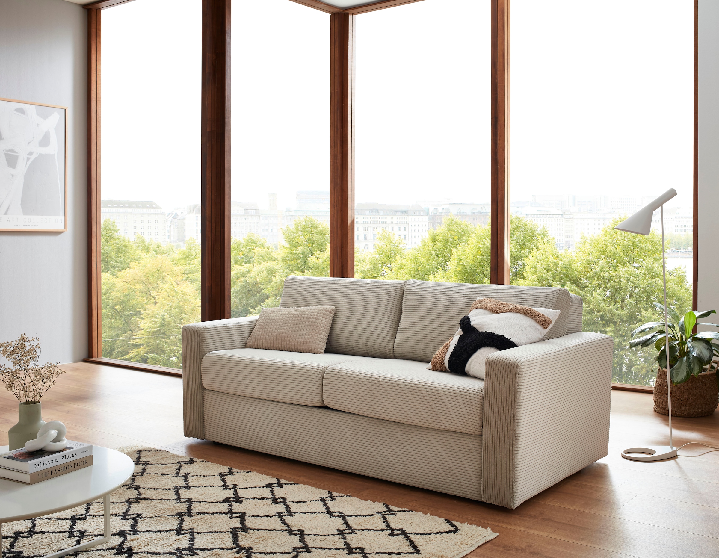 ATLANTIC home collection Schlafsofa »Rolando«, für Dauerschläfer geeignet inklusive hochwertiger Matratze