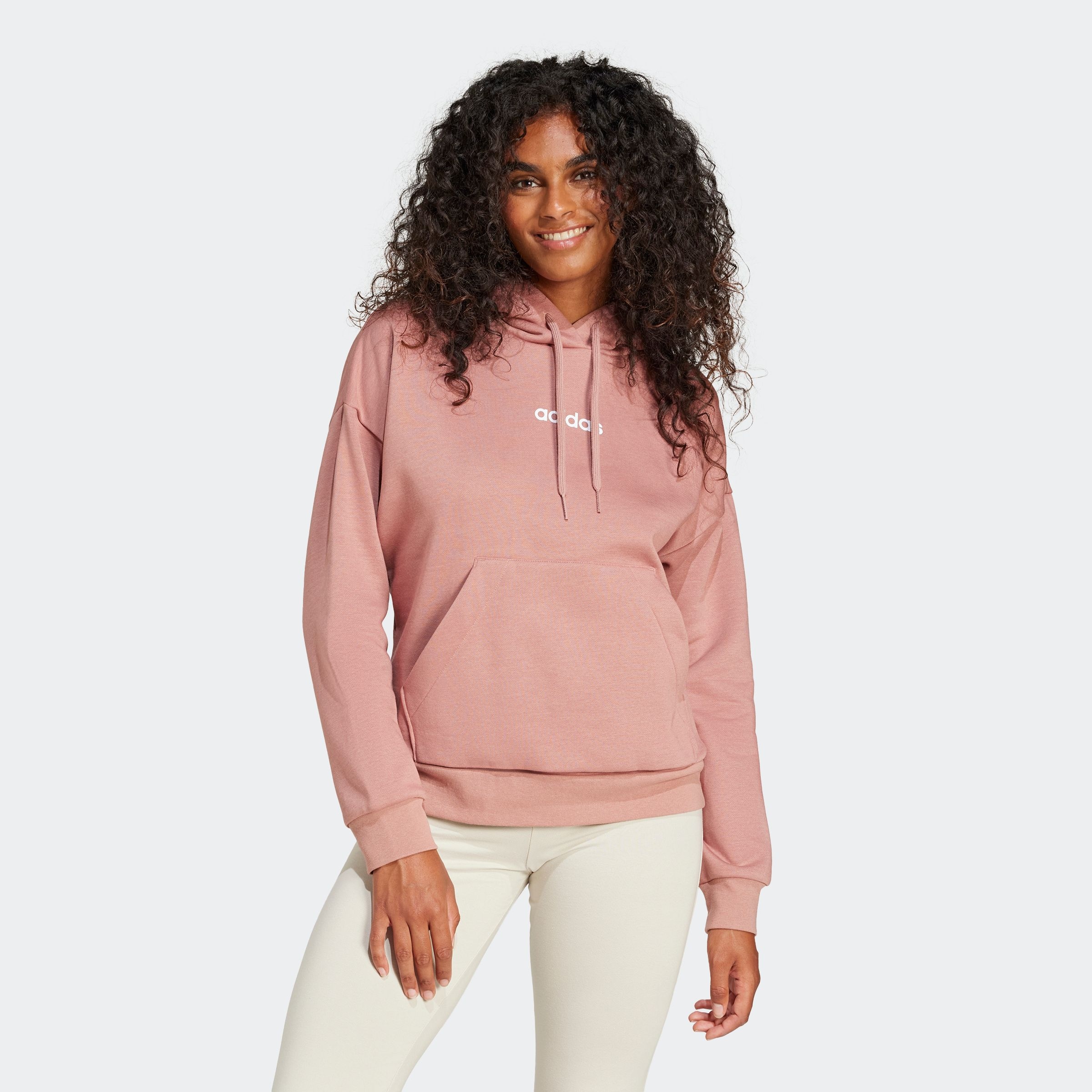 adidas Sportswear Kapuzensweatshirt "ESSENTIALS LINEAR HOODIE", für sportliche Aktivitäten und Alltag, lockere Passform