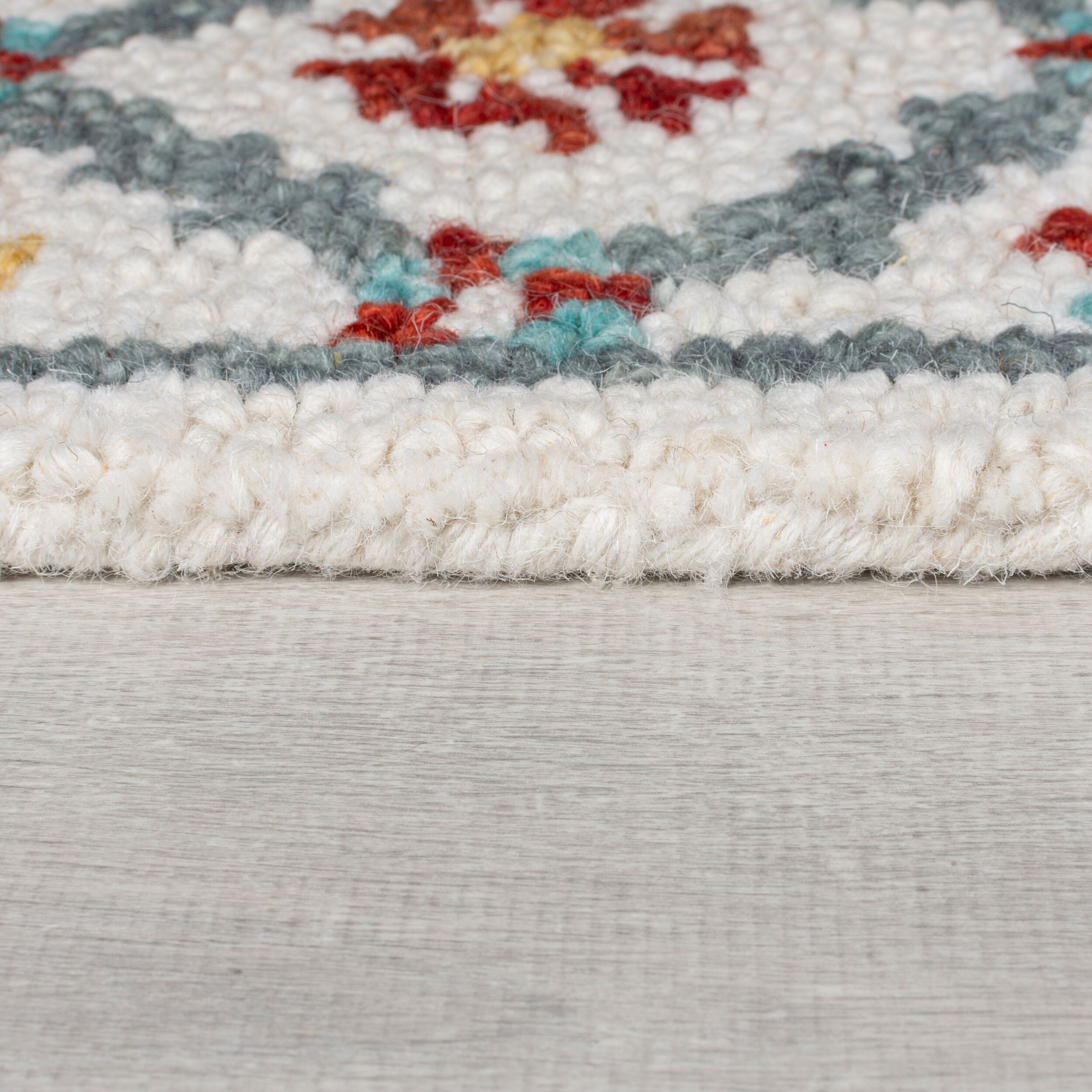 FLAIR RUGS Wollteppich »Iris Traditional«, rechteckig, 5 mm Höhe, Traditioneller Iris-Wollteppich
