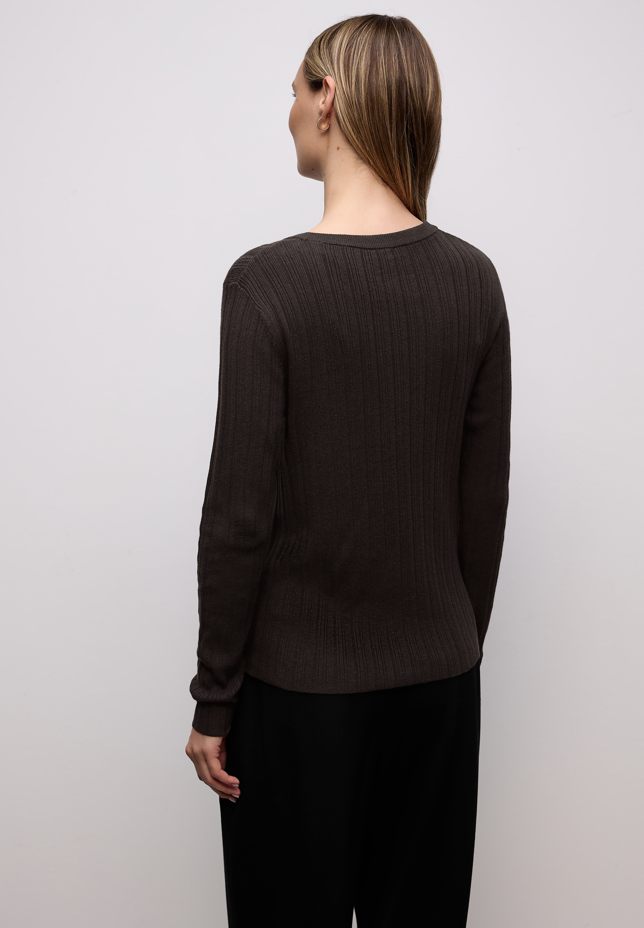 Thumbnail - STREET ONE Rundhalspullover im soften Baumwoll-Mix