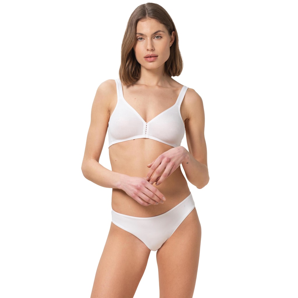 Triumph Bügelloser BH »Eileen N«, Cup A-C, nahtlos aus weicher Baumwollqualität, Basic Dessous