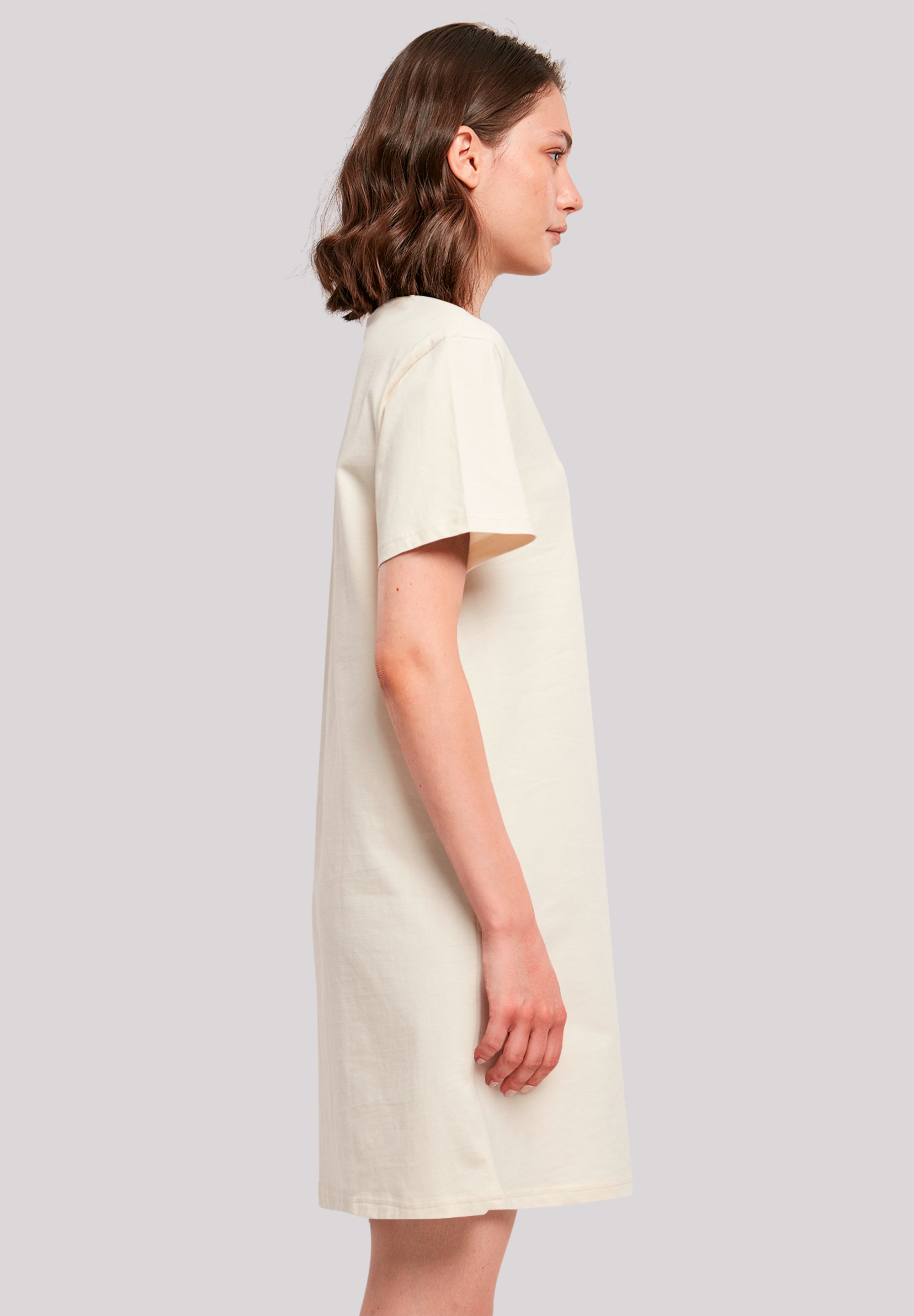 F4NT4STIC Shirtkleid »Beach Please Bestickt«, Premium Qualität