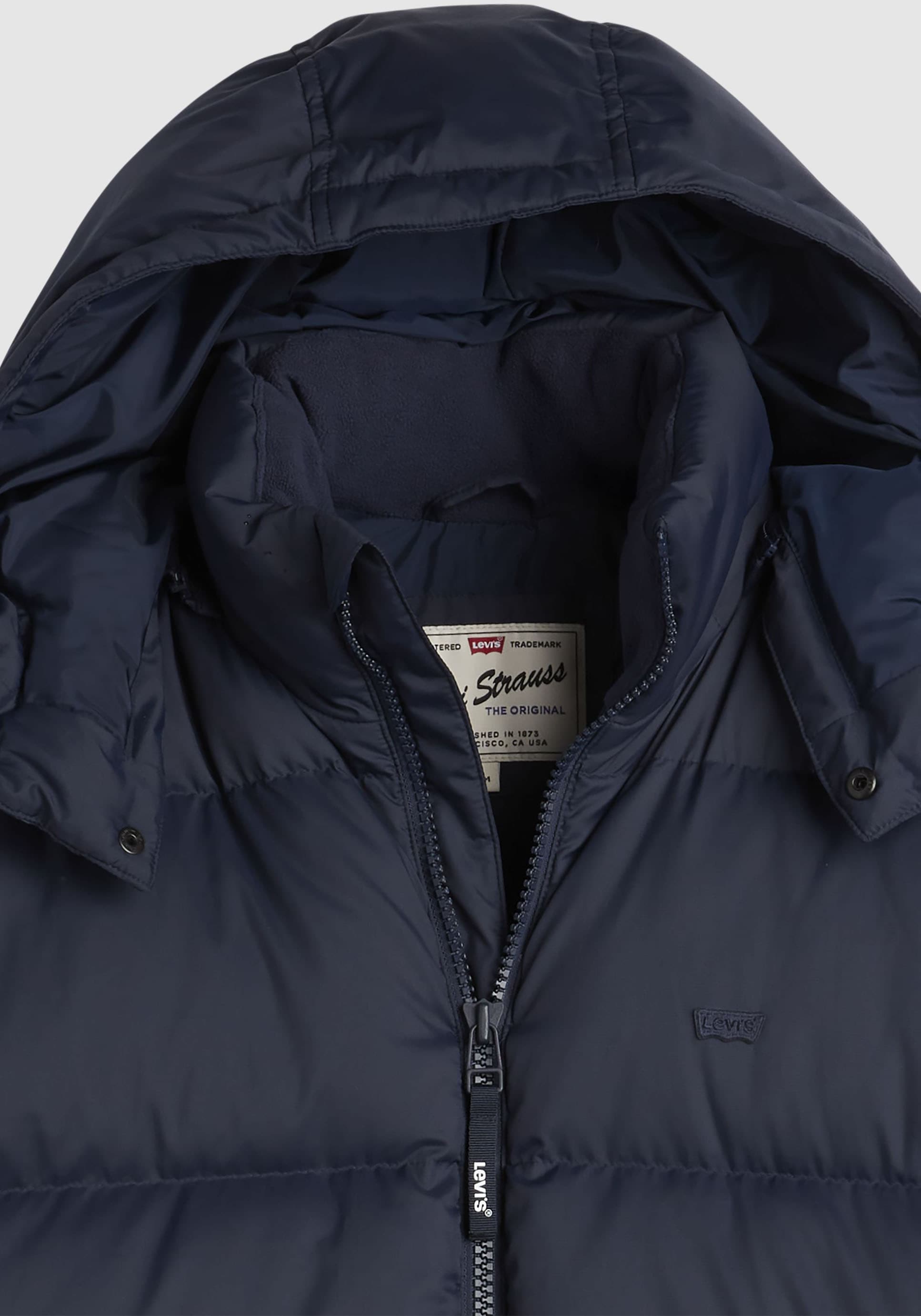 Levi's® Steppjacke »ROCKWELL HOODED PUFFER 1« mit Kapuze Hoher Stehkragen, wattiert und mit wärmendem Fleece gefüttert