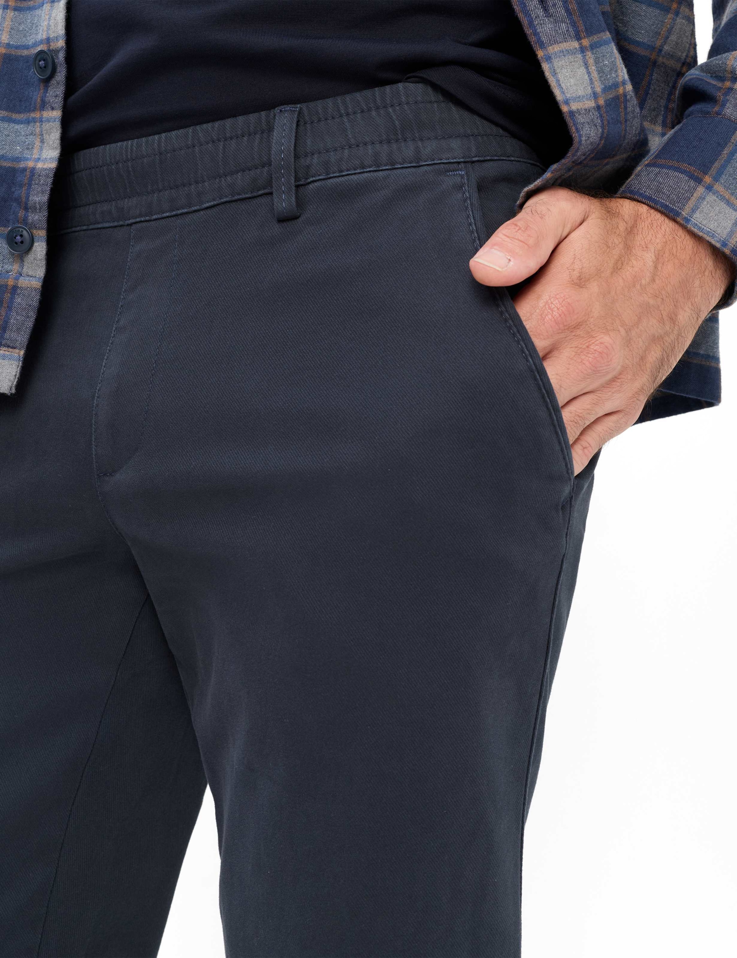 EUREX by BRAX Chinohose »Style THORE«  Carbon Twill: Schlupfhose im Regular Fit