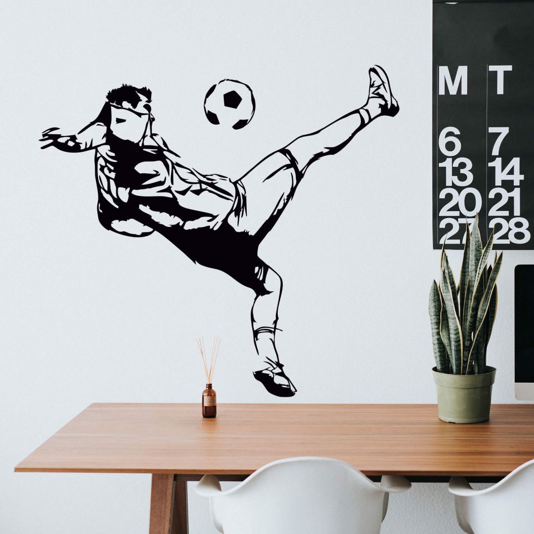 Wall-Art Wandtattoo »Fußball Kicker (1 bestellen | Aufkleber«, BAUR St.)