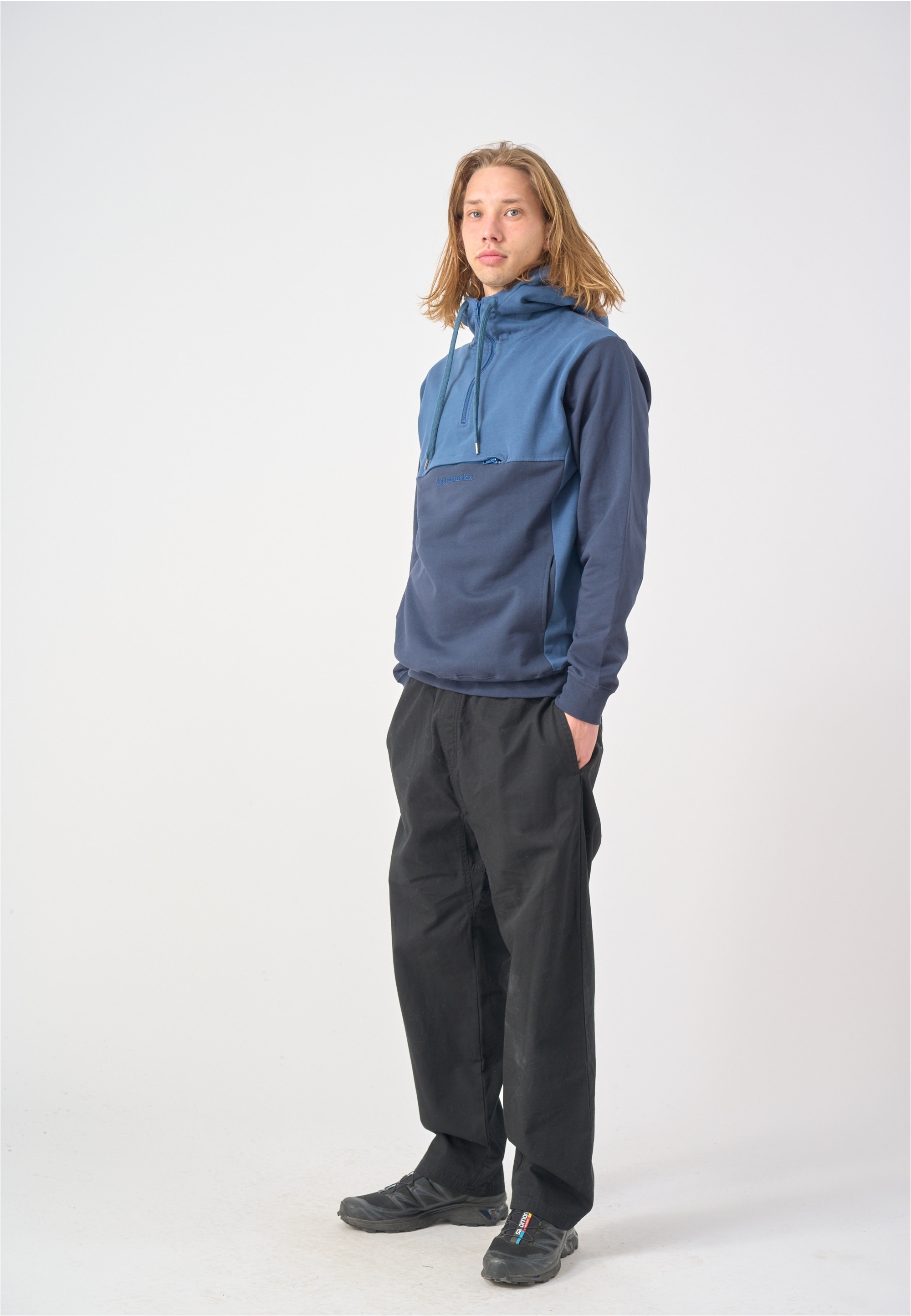 Cleptomanicx Kapuzensweatshirt »Hooded Block«, im lässigen Color-Blocking-Stil
