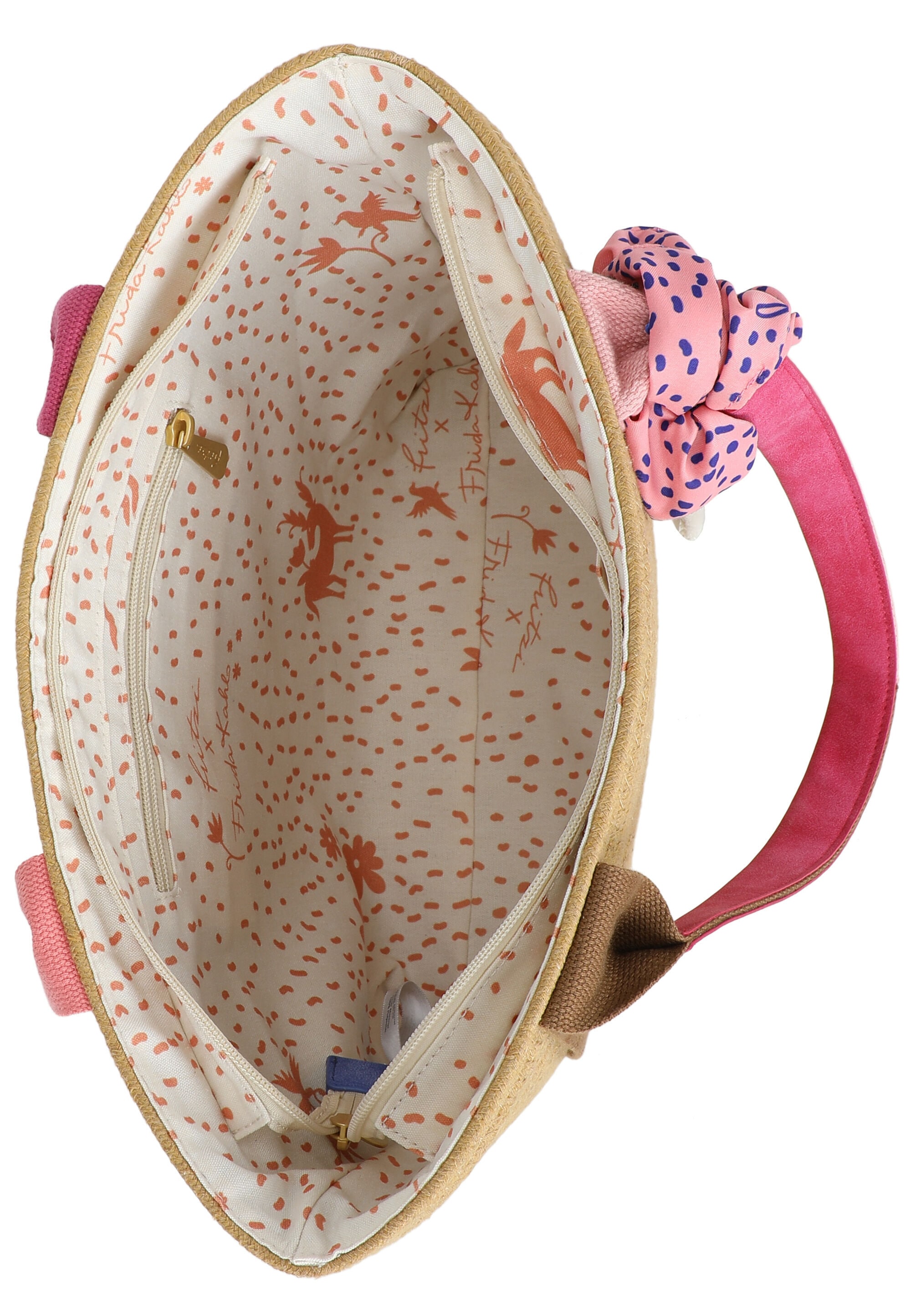 Fritzi aus Preußen Shopper »Fritzi x Frida Kahlo« mit farbigen Details