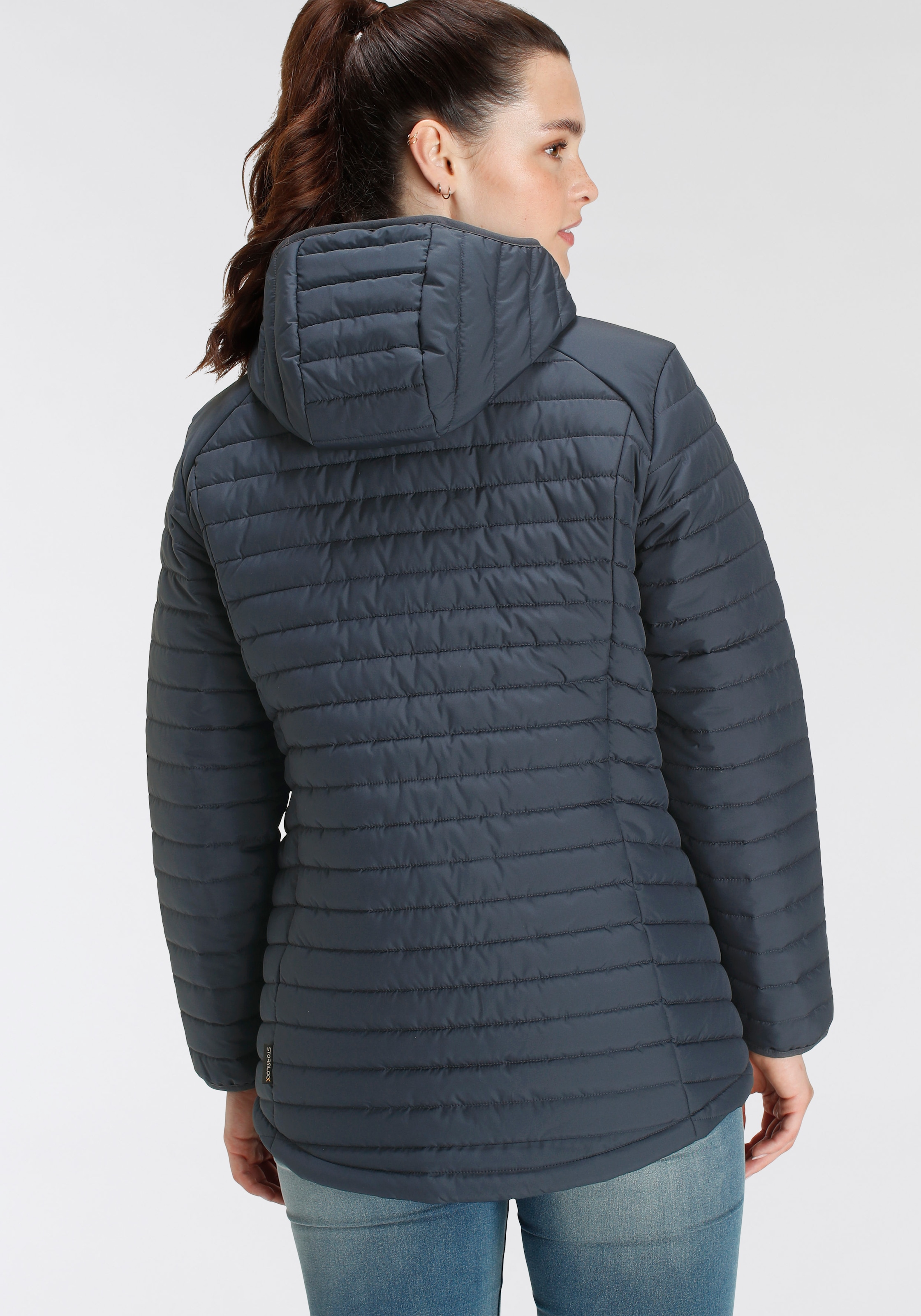 Jack Wolfskin Steppjacke »NUBEENA«, mit Kapuze, Wasserabweisend & Winddicht & Atmungsaktiv & Wärmend