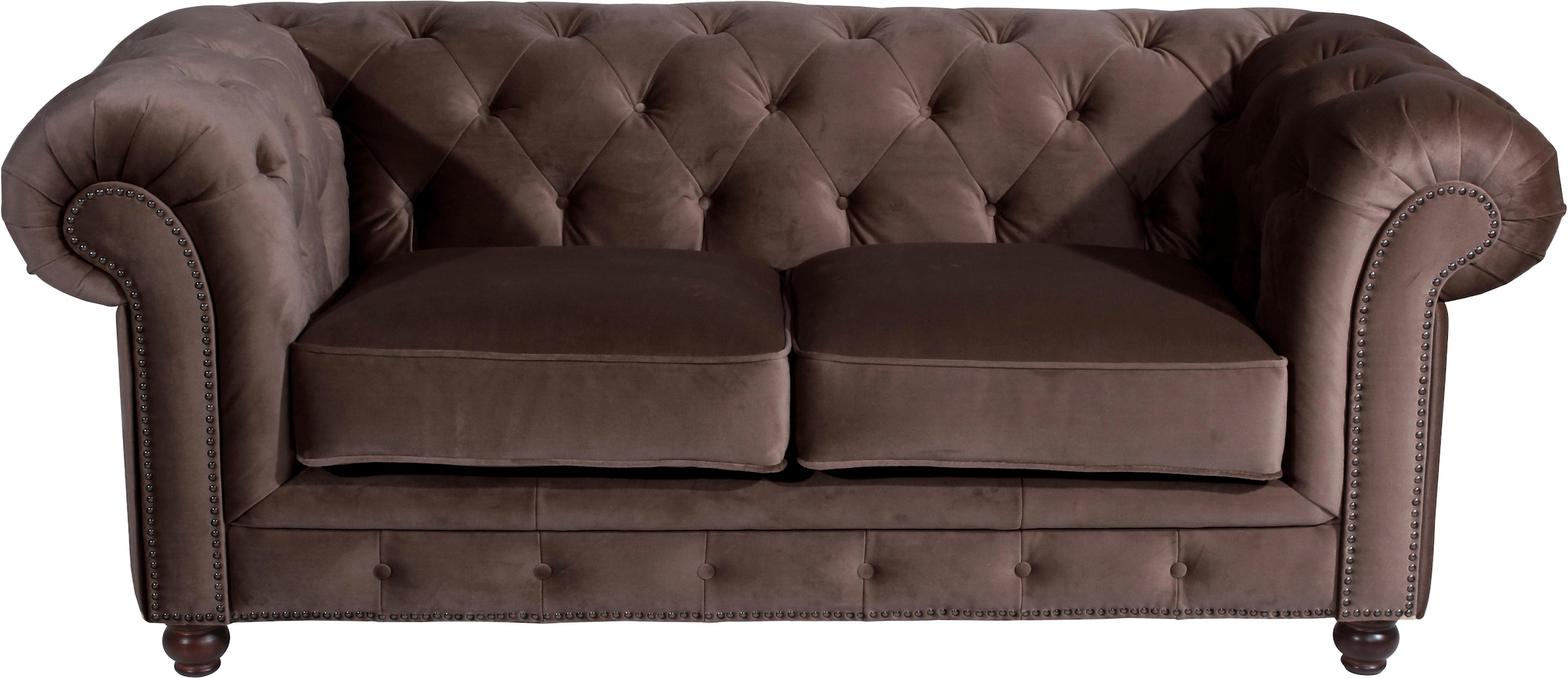 Chesterfield-Sofa »Old England modern, elegant und Retro, mit edler Knopfheftung«, im...