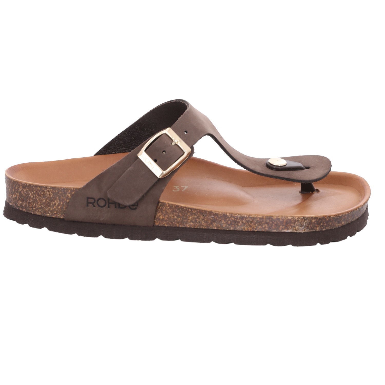 Thumbnail - Rohde Zehentrenner "ALBA" Sommerschuh, Urlaubsschuh, Hausschuh mit verstellbarer Schnalle