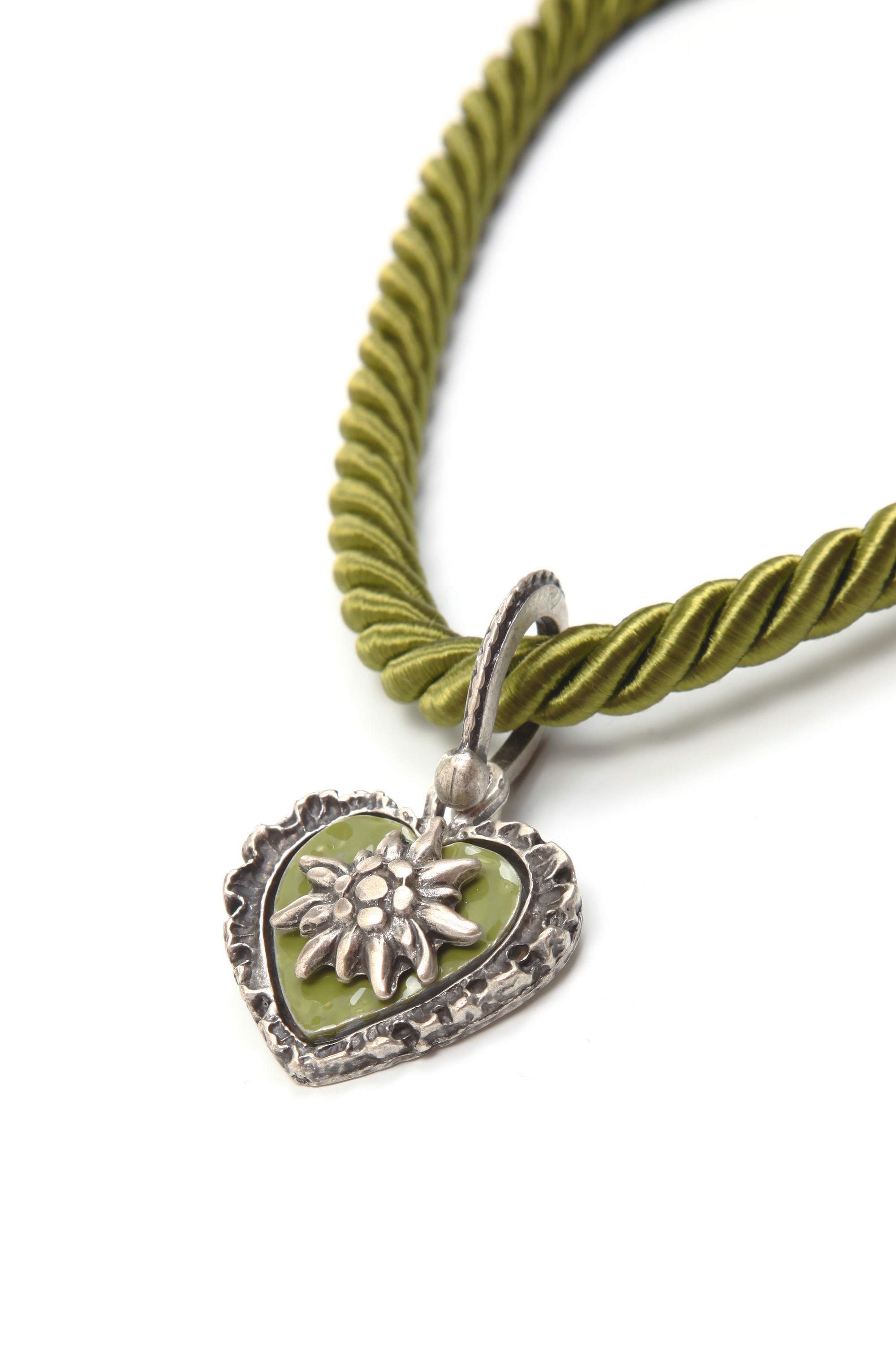 Allgäu Rebell Collier »Traudel«, mit Herzanhänger
