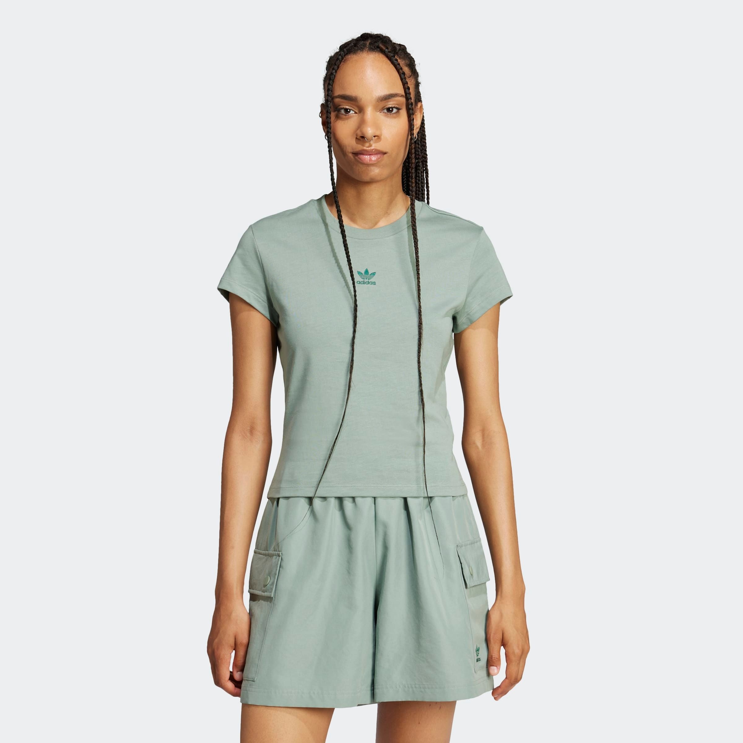 adidas Originals T-Shirt "ESSENTIALS SLIM" sportlicher Stil, schmale Silhou günstig online kaufen