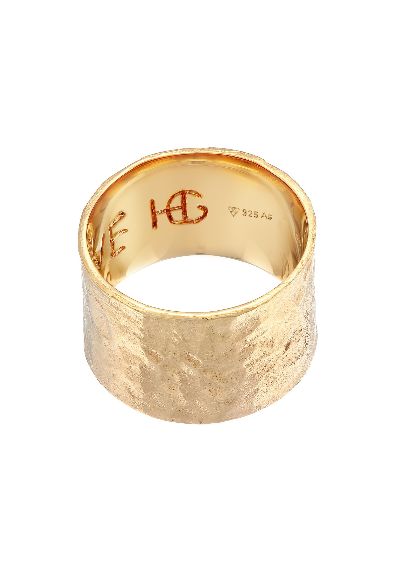 HAZE & GLORY Silberring »Ring Bandring - Feel Alive 925 Silber«