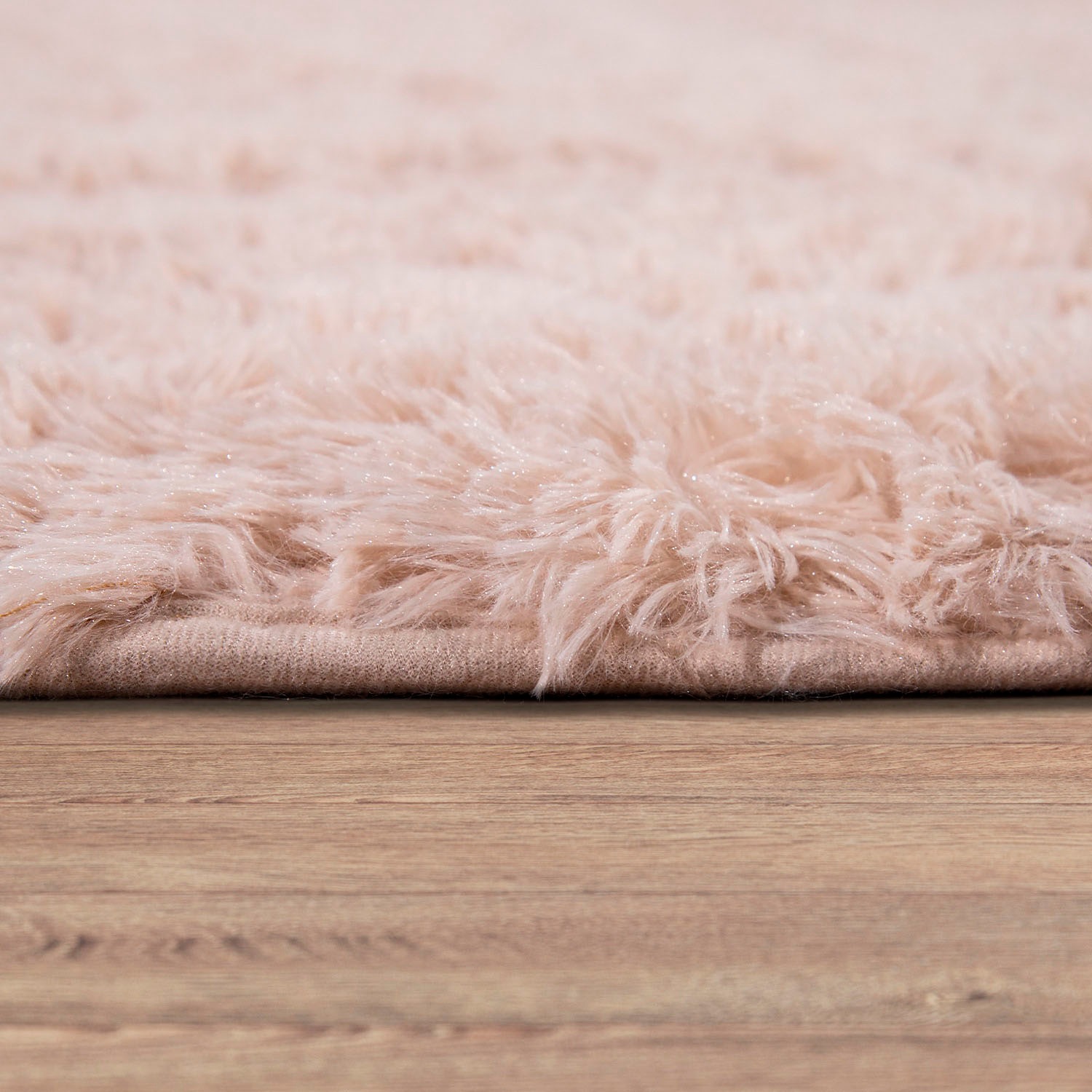 Hochflor-Teppich PACO HOME "Silky 591", beige (creme), H:37mm Ø:80cm, Polyester, Teppiche, Uni Farben, besonders weich und kuschelig 2