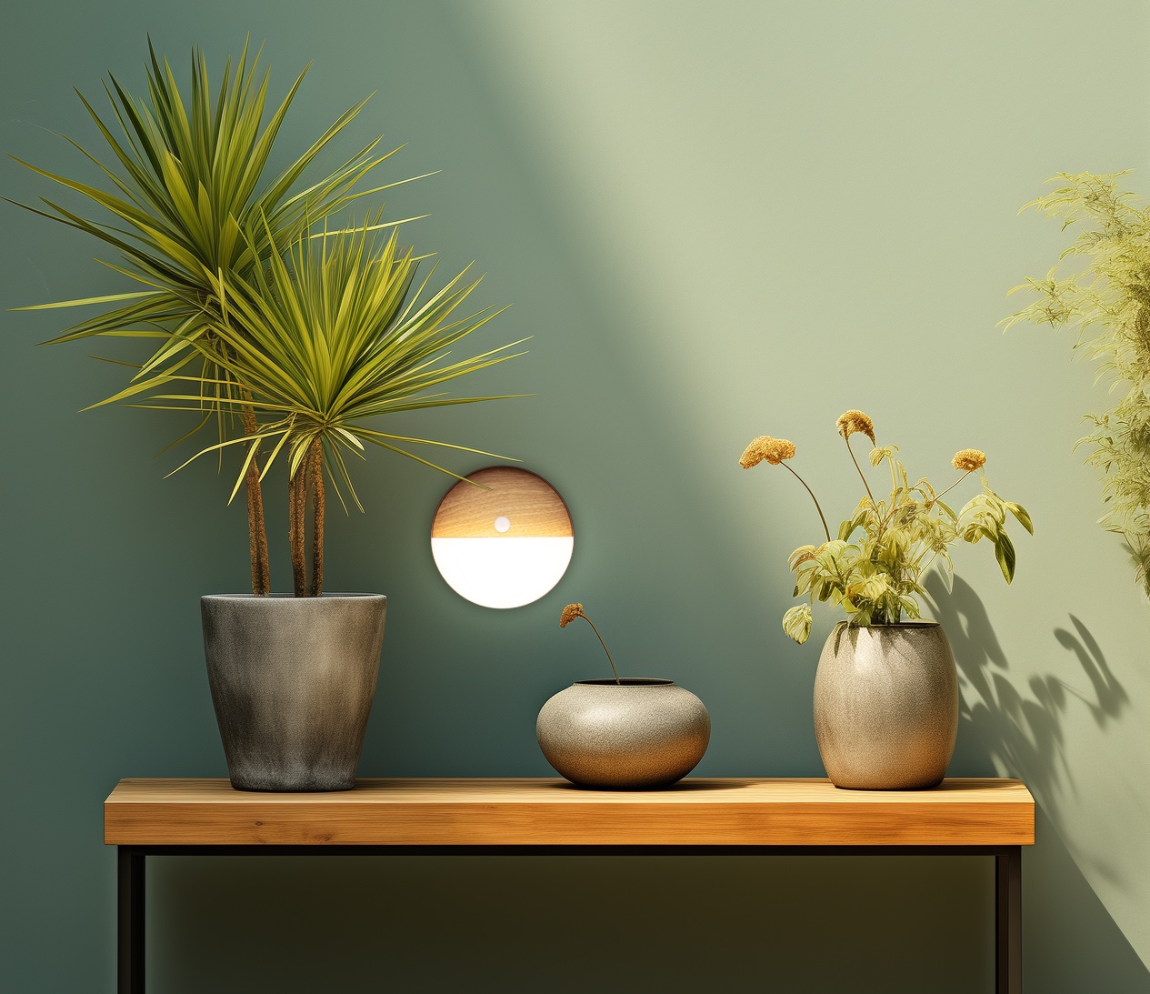 ECO-LIGHT LED Außen-Wandleuchte »LED-Wandleuchte MEG + PIR«, 1 flammig, Leuchtmittel LED-Board | LED fest integriert, Akku-Licht für Innen & Außen