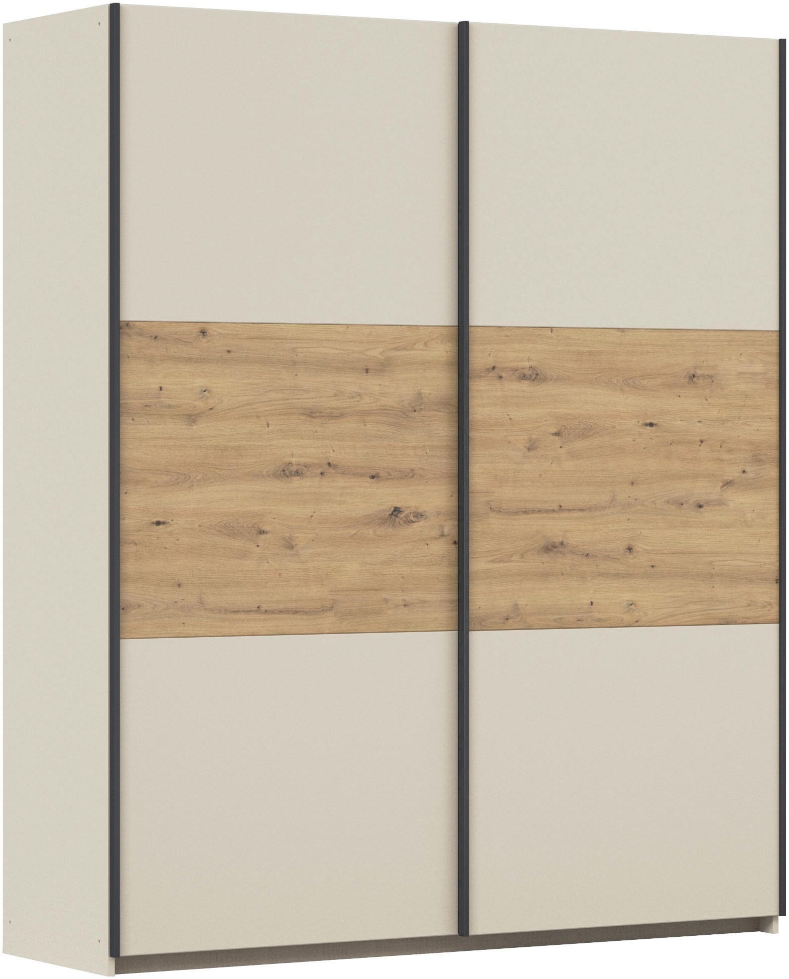 rauch 1100000002199 "Kleiderschrank Schrank Garderobe Garderobenschrank Wäscheschrank NEO" 3 verschiedene Ausstattungen BASIC/CLASSIC/PREMIUM (inkl. SOFT-CLOSE), mit großzügigem Stauraum und vielfältigen Farbkombinationen