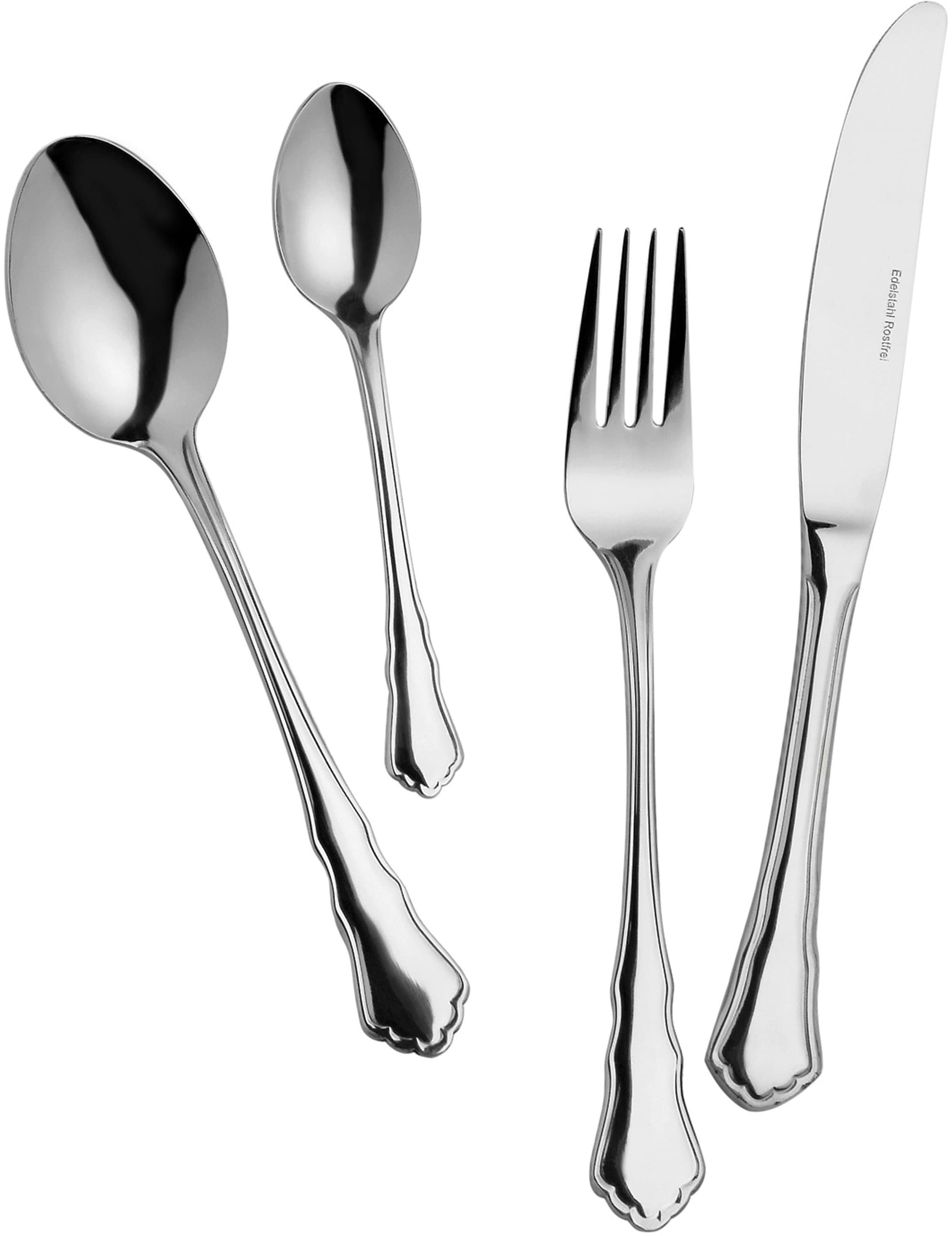 Mulex Besteck-Set "Chippendale" ideal für besondere Anlässe günstig online kaufen