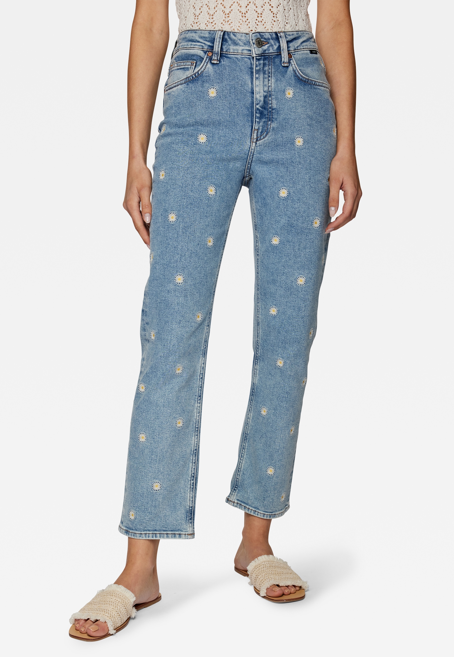 Mavi Straight-Jeans »NEW YORK«, gerde Form