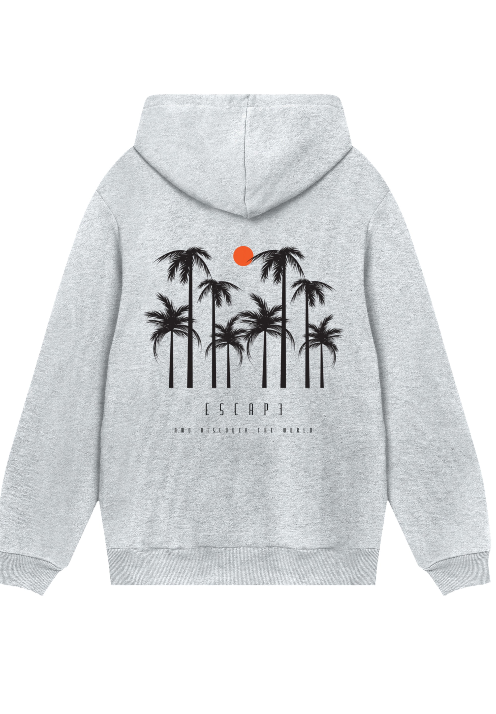 F4NT4STIC Kapuzenpullover »Escape Discover the World Palm Trees«, Discover the World