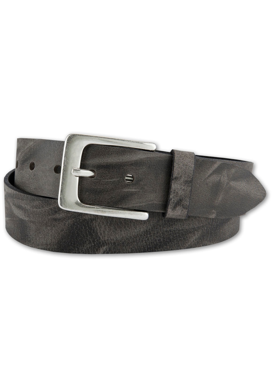 BERND GÖTZ Ledergürtel, mit silberfarbener Schließe günstig online kaufen