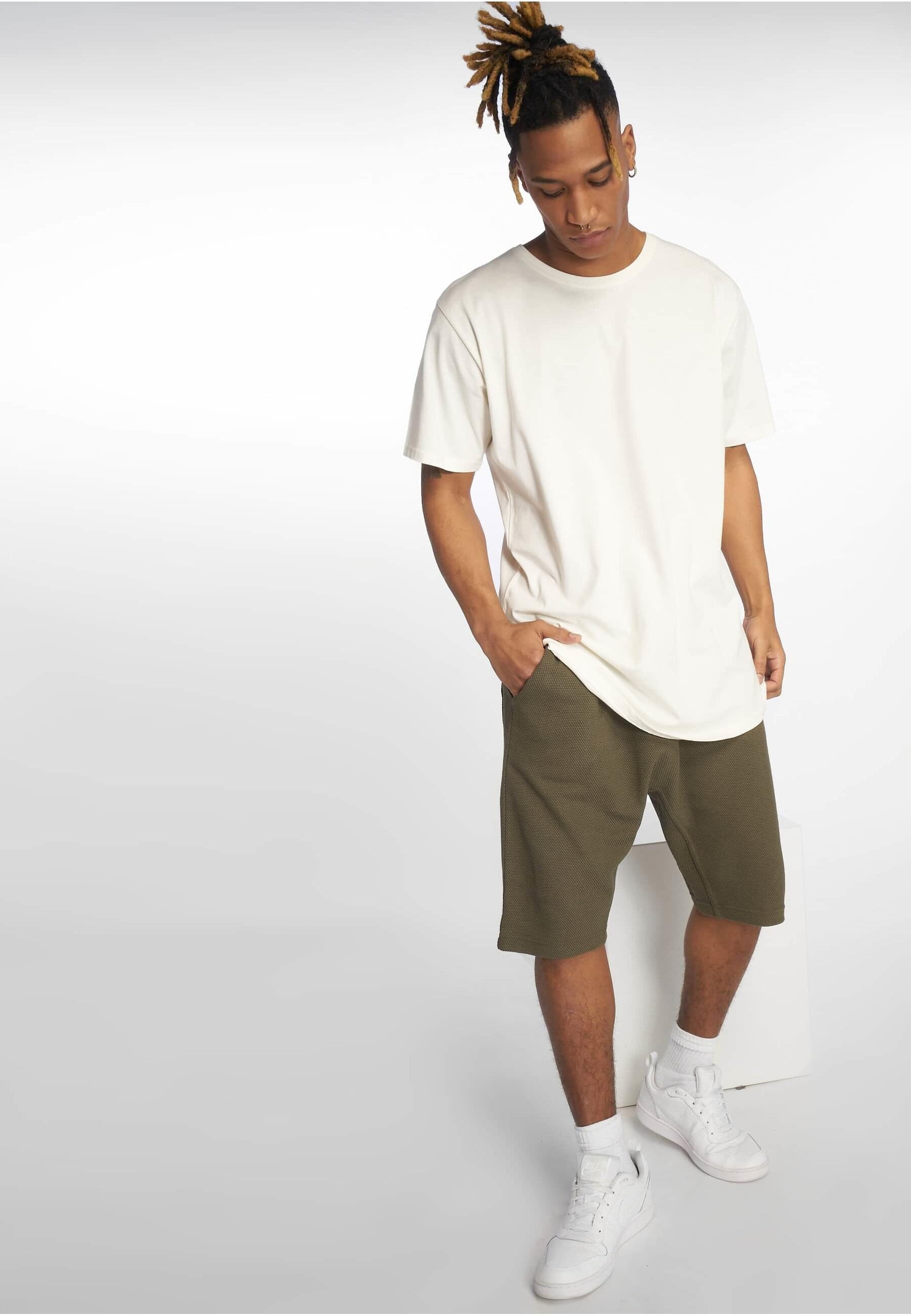 DEF Stoffhose »DEF Herren DEF Hoku Shorts Black«, (1 tlg.)
