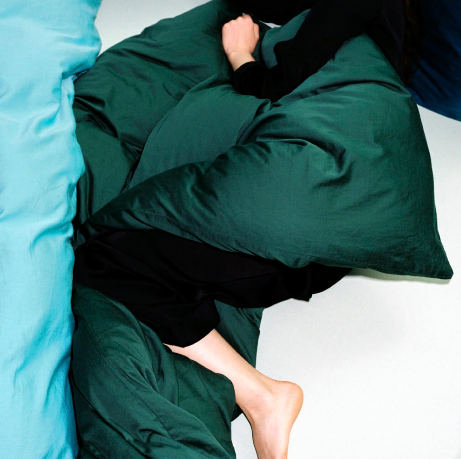 Schlafgut Bettbezug »Knitted Jersey uni, aus Bio-Baumwolle mit Elasthan, Reißverschluss«, (1 St.), bügelfrei, Mix & Match Bettwäsche: passender Kissenbezug erhältlich