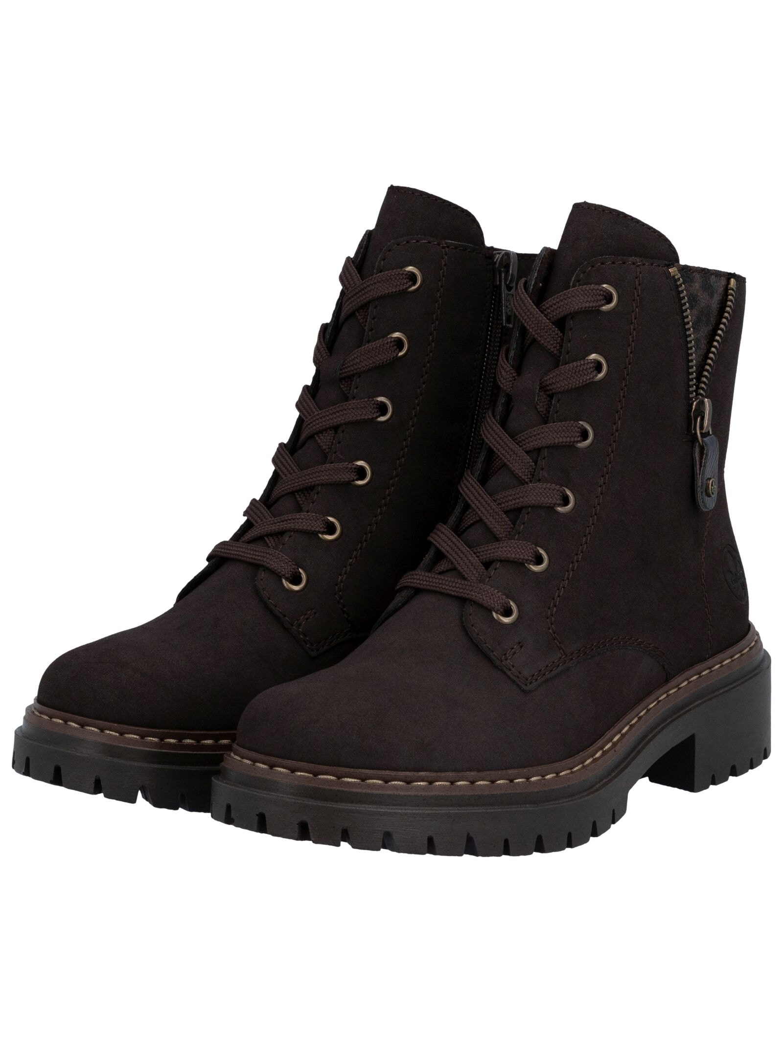 Rieker Schnürstiefelette »Rieker Stiefelette Lederimitat«