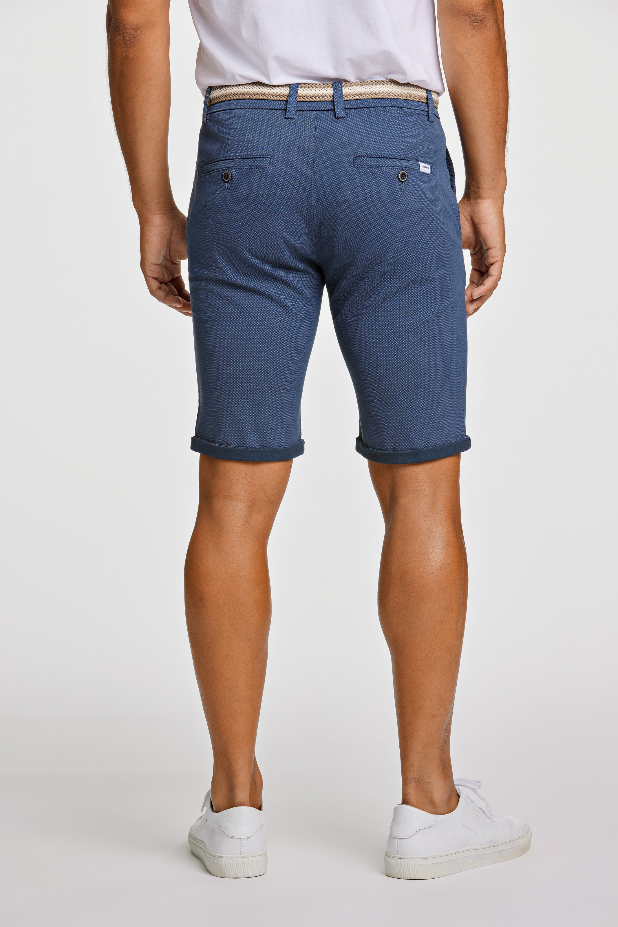 LINDBERGH Chinoshorts, (2 tlg.), mit Gürtel