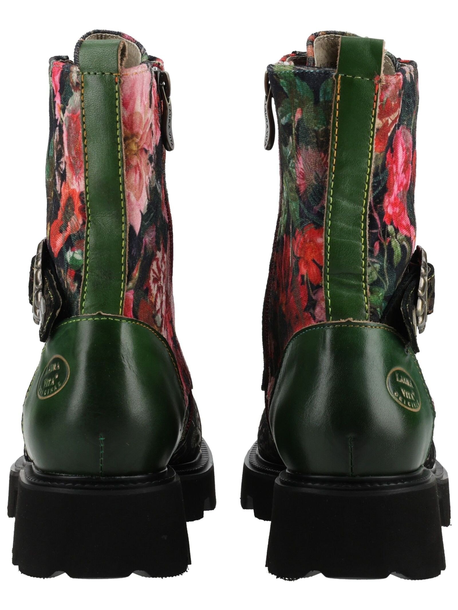 LAURA VITA Schnürstiefelette »LAURA VITA Stiefelette Lederimitat/Textil«