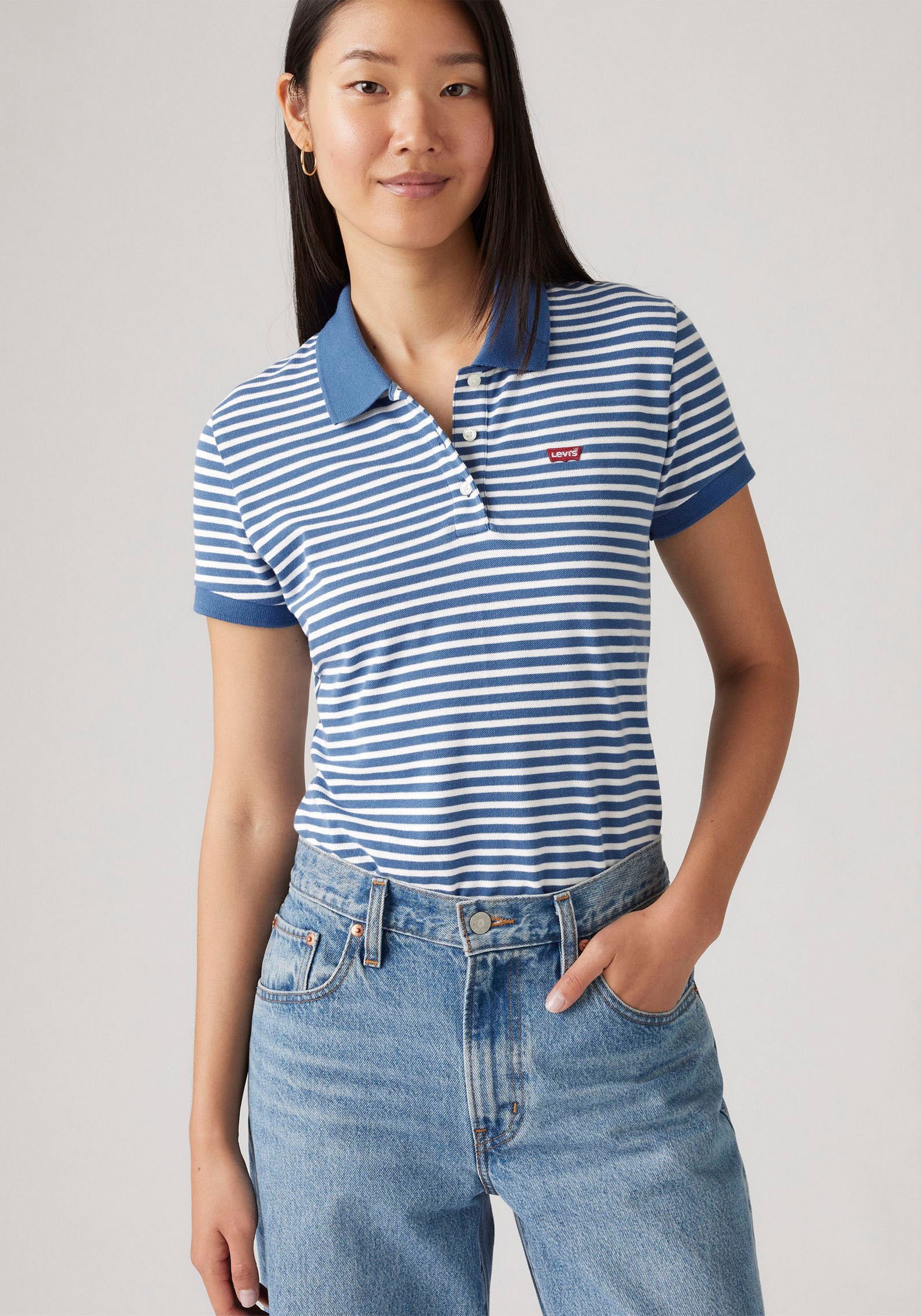 Levis Poloshirt "LEVIS HM POLO" Piqué aus elastischer Baumwollmischung günstig online kaufen