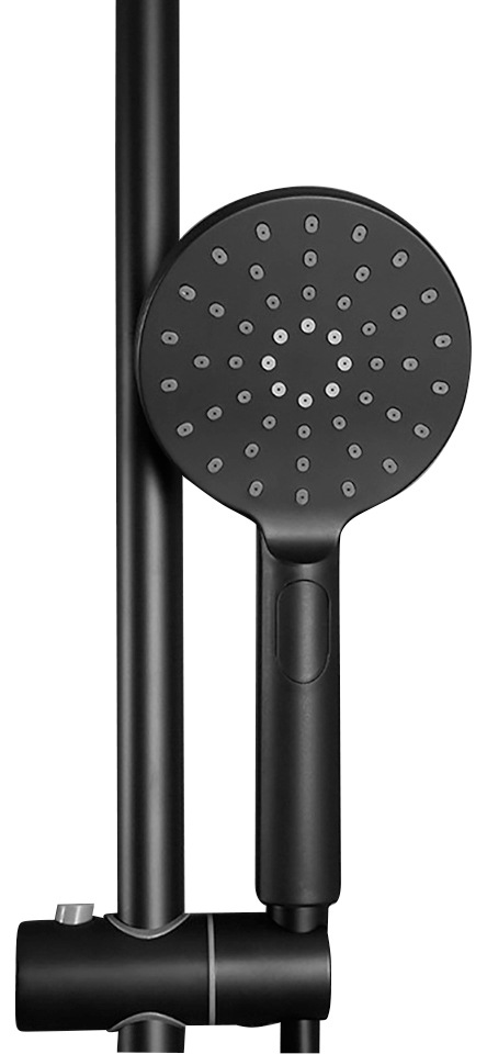 Thumbnail - Marwell Brausegarnitur "BLACK RAINSTAR" Komplett-Set, 1/2 Zoll