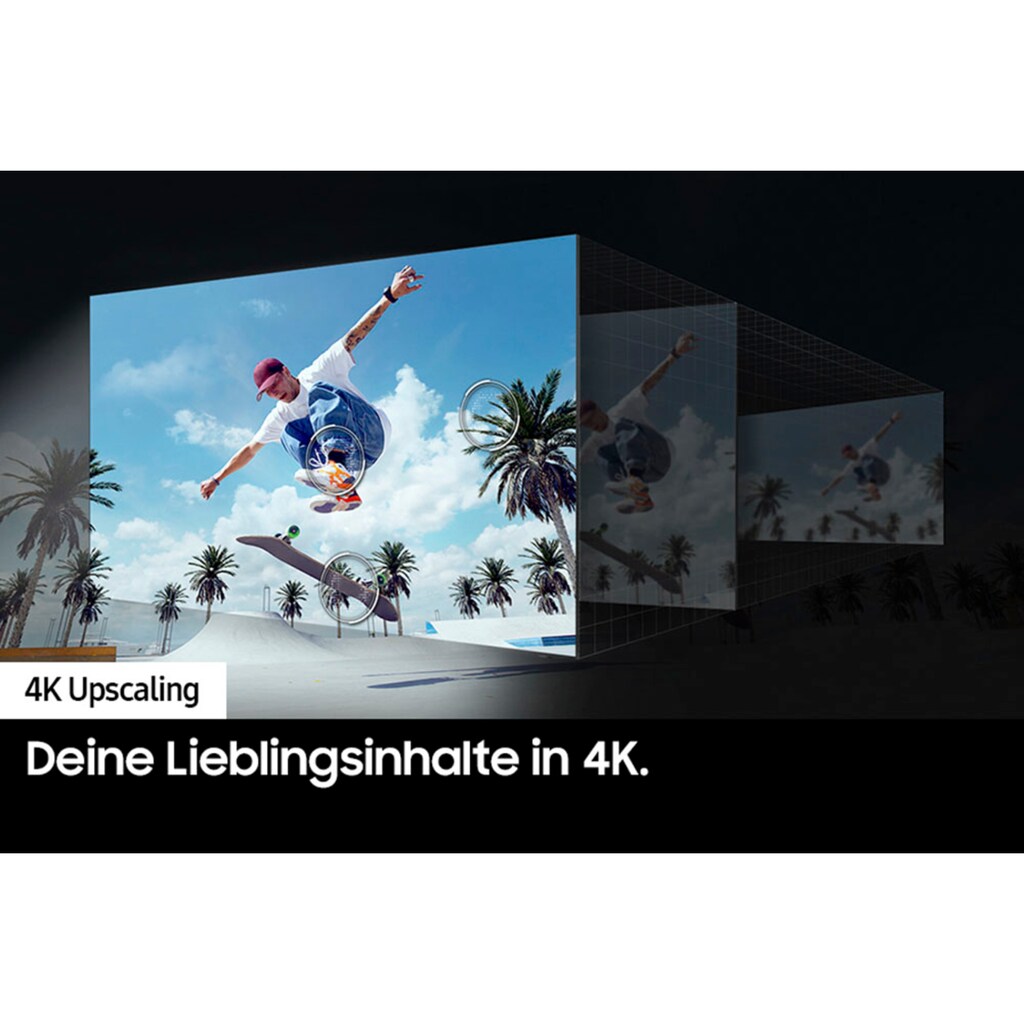 Samsung QLED-Fernseher »GQ65Q60DAU«, 163 cm/65 Zoll, 4K Ultra HD, Smart-TV