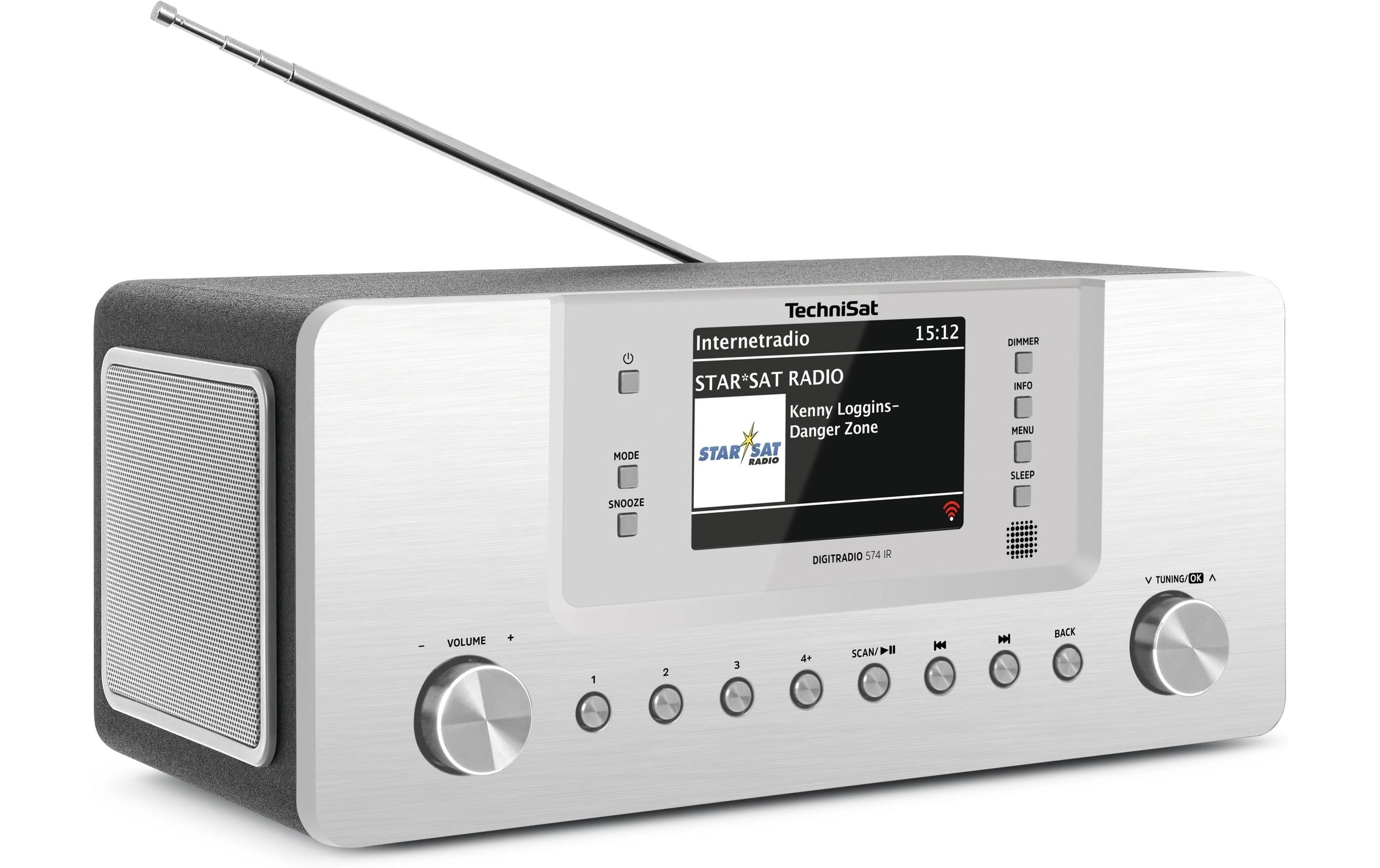 TechniSat Internet-Radio »DigitRadio 574 IR« (Bluetooth Digitalradio (DAB+) | FM-Tuner | Internetradio )