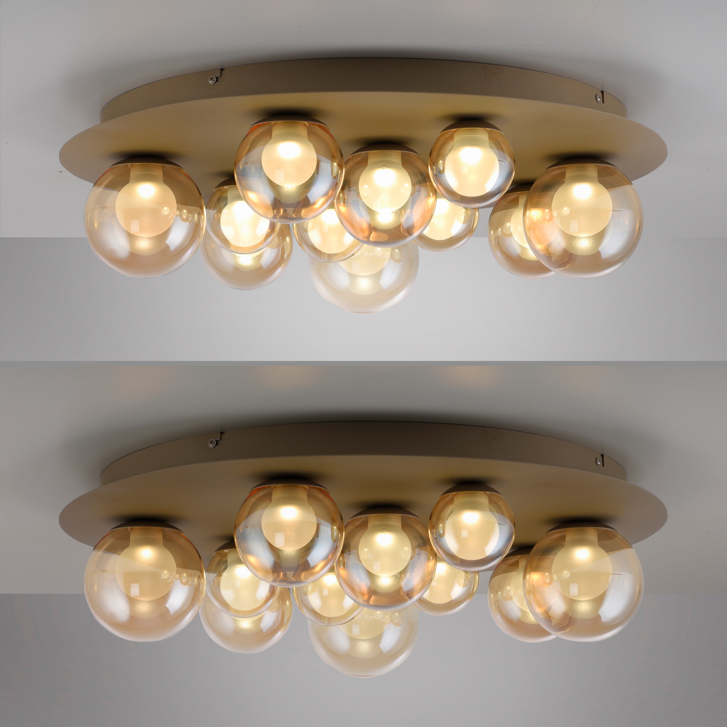 Neuhaus PURE LED Deckenleuchte »PURE Popup« LED-Board 1 Stk. warmweiß - kaltweiß Stufenloses dimmen, CCT, Fernbedienung, Memoryfunktion