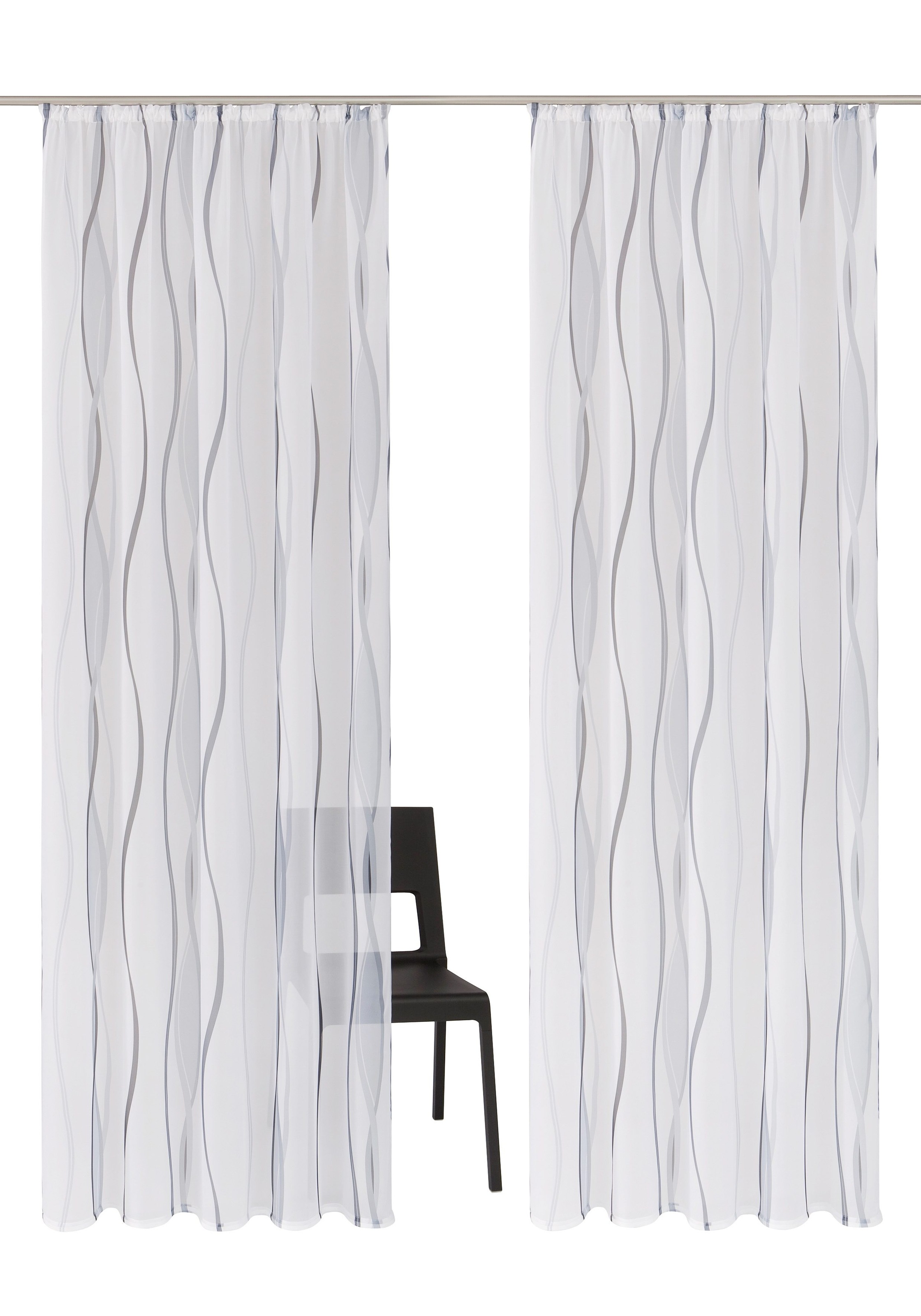 OTTO home Gardine "Dimona" Kräuselband 2 Stk. tlg. 2er-Set, Bestseller, Pol günstig online kaufen