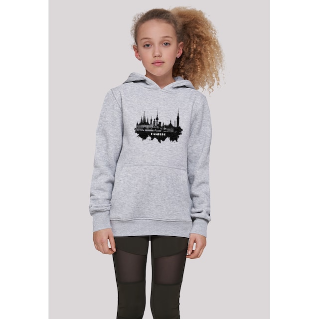 F4NT4STIC Kapuzenpullover »Cities Collection - Hamburg skyline«, Print  kaufen | BAUR