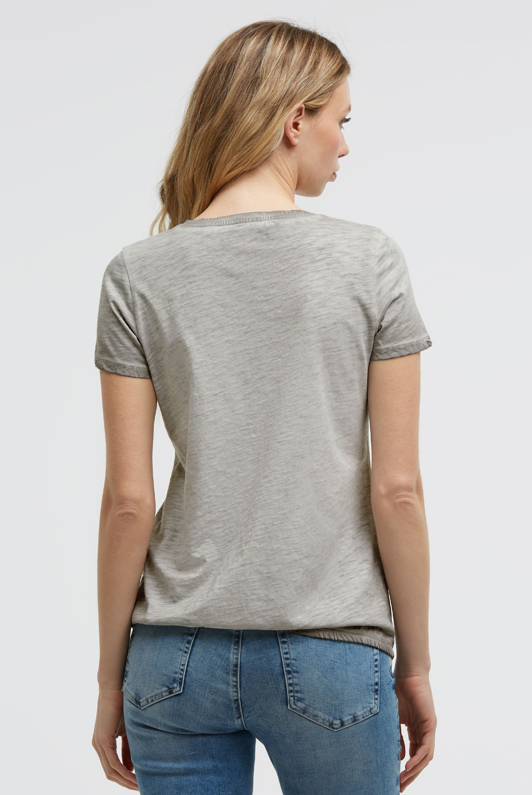 SOCCX V-Shirt aus Baumwolle