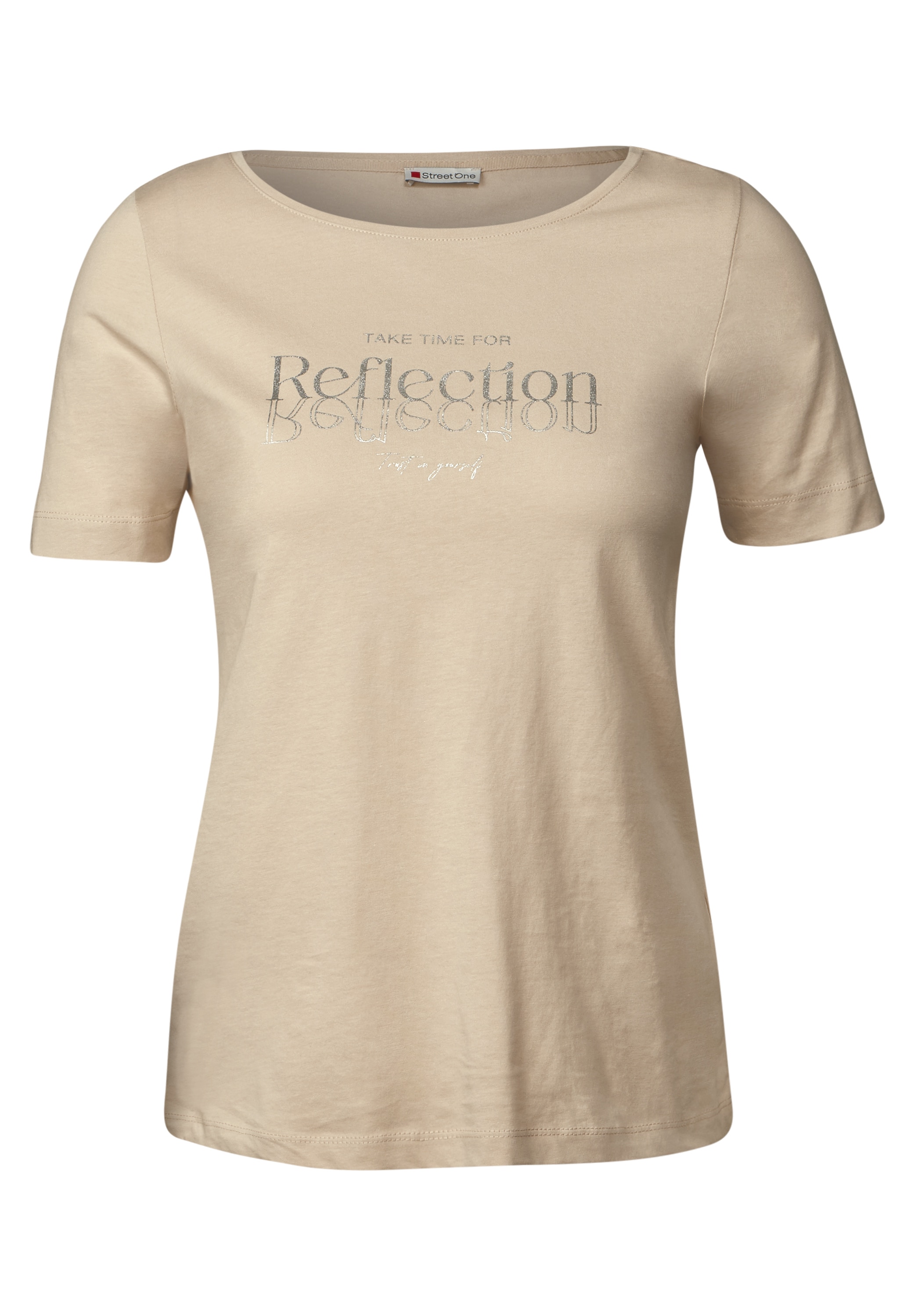 STREET ONE T-Shirt, aus reiner Baumwolle