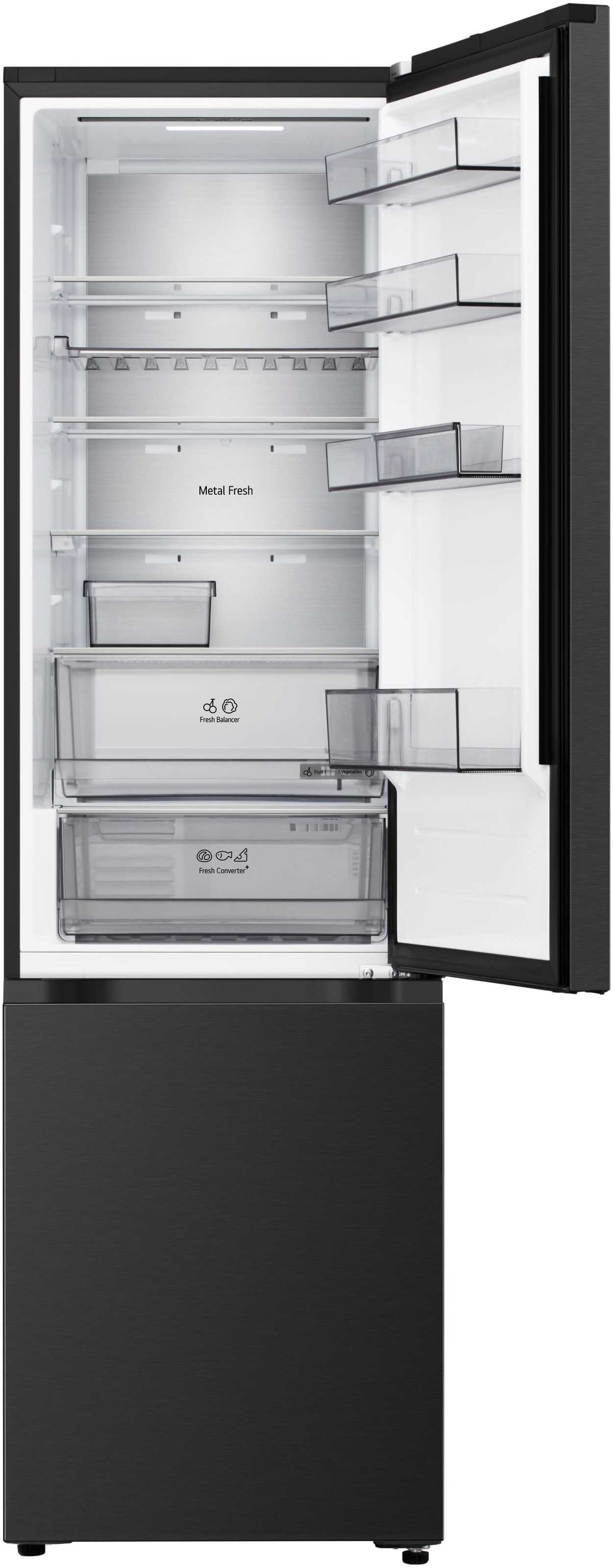 LG Kühl-/Gefrierkombination Serie 5 »GBBS525CEV« 203 cm hoch 59,7 cm breit Total No Frost, ThinQ mit AI Fresh & Saving Mode