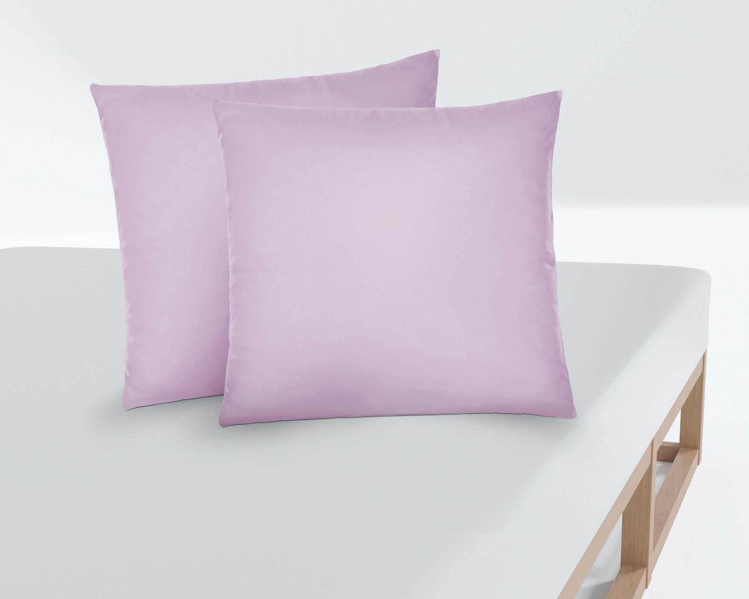 Biberna Kissenbezug "Michi Feinjersey mit Reißverschluss" verschiedene Größ günstig online kaufen