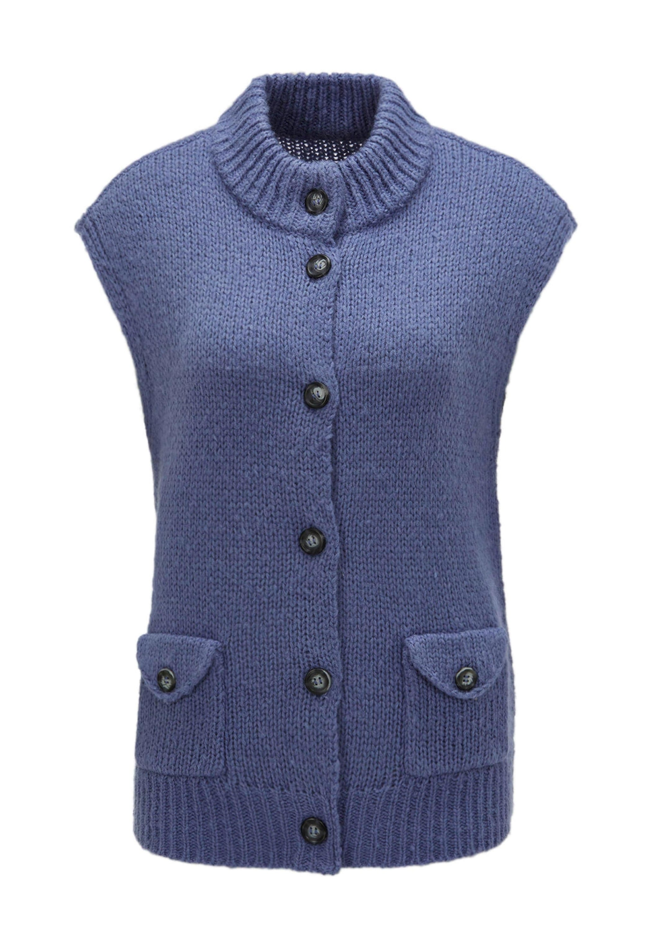 GOLDNER Strickjacke "Stilvoller Strickpullunder, Stehkragen" keine/nicht relevant