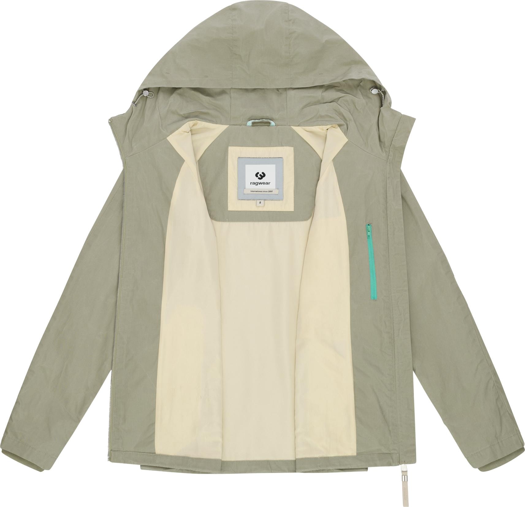 Ragwear Outdoorjacke »Dizzea Vintage YOUMODO« mit Kapuze Beschichtete Baumwoll-Jacke für den Übergang