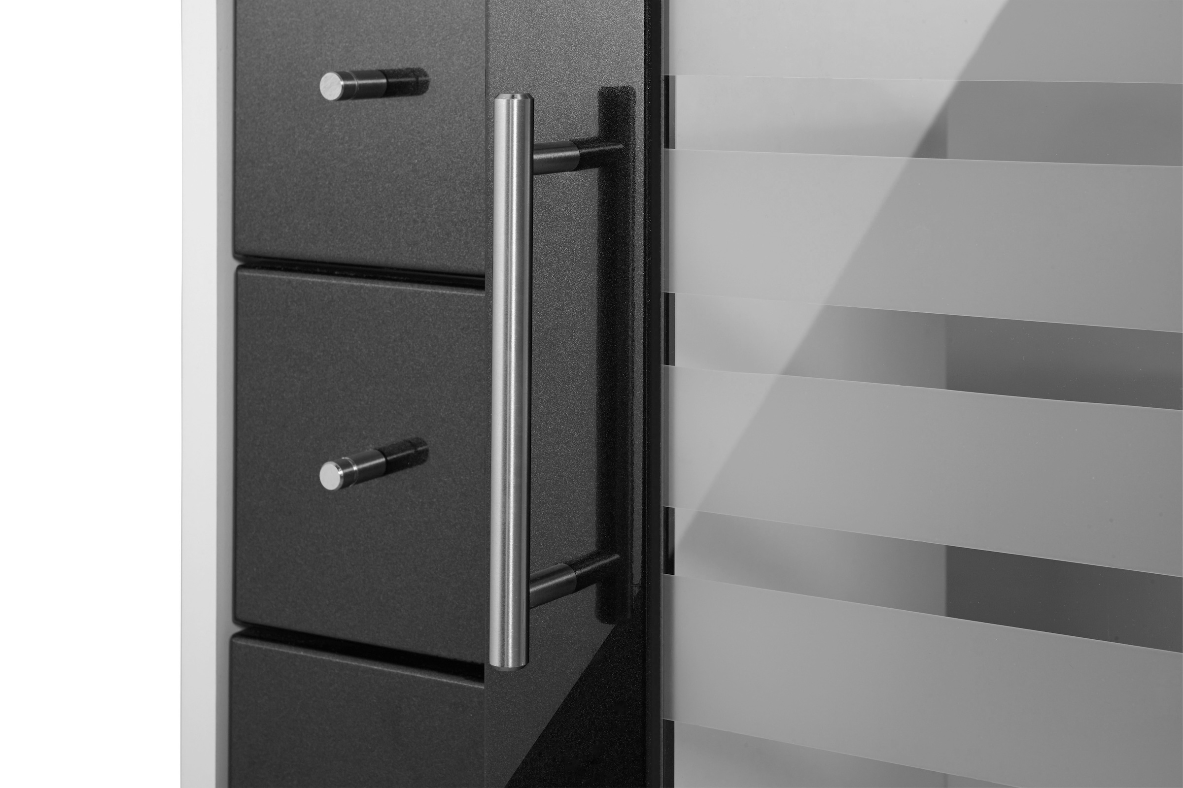 welltime Waschbeckenunterschrank »Jaca«, Breite 60 cm, mit hochglänzenden Fronten