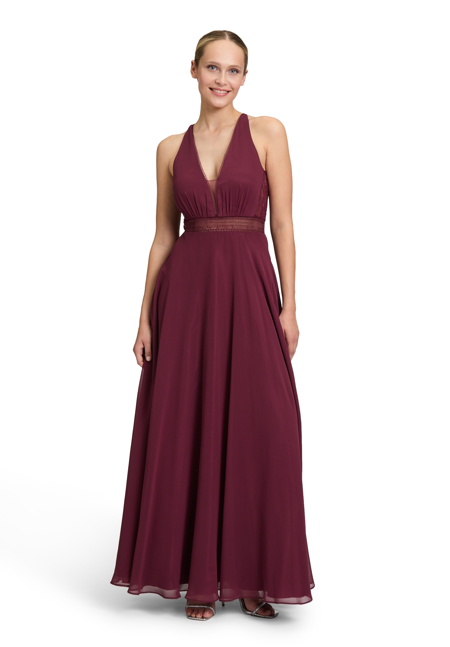 Vera Mont Abendkleid "Damen mit Spitze" Ohne Tasche Dekoelemente günstig online kaufen